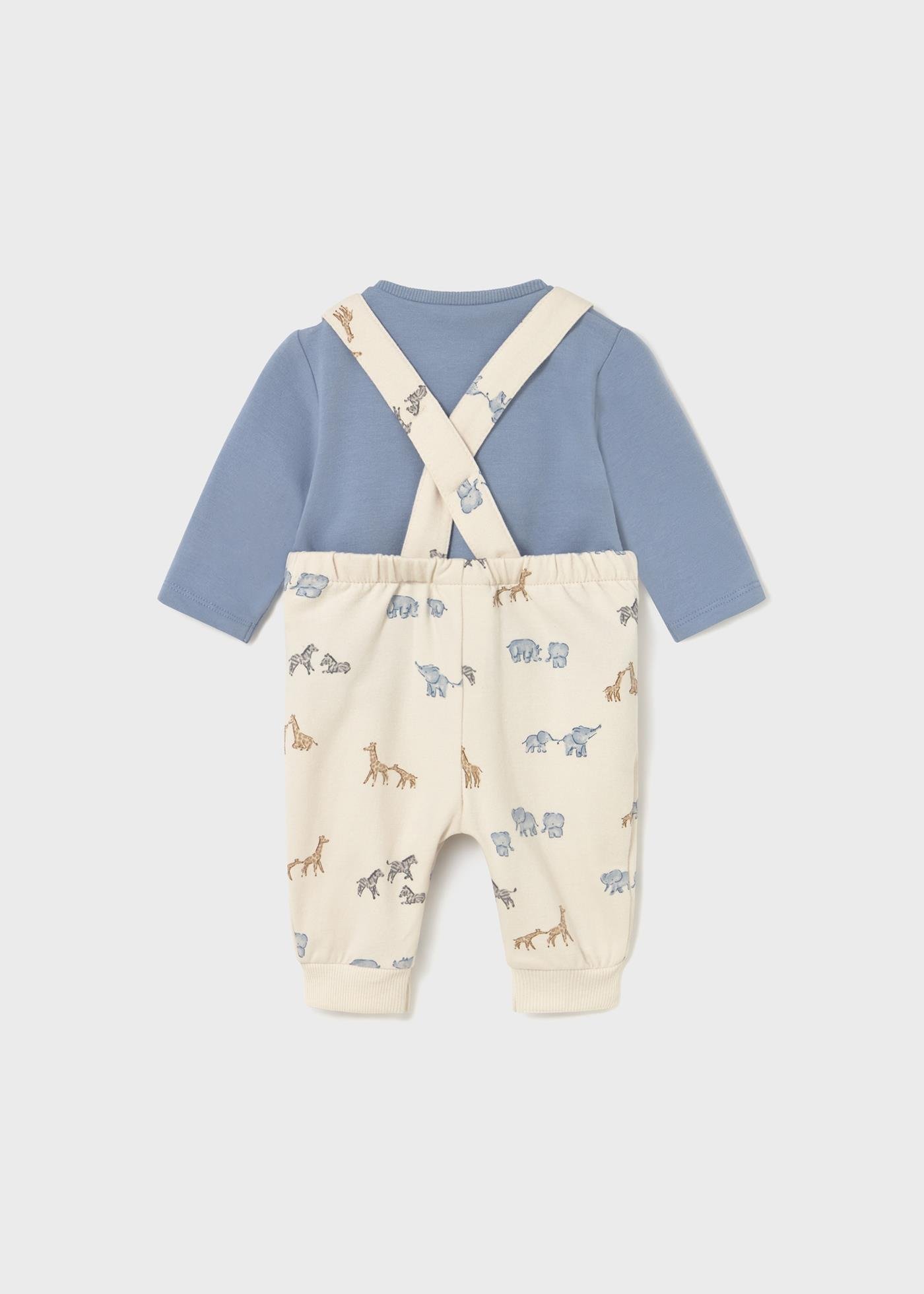 Mayoral Newborn Erkek Bebek Baskılı Tulum