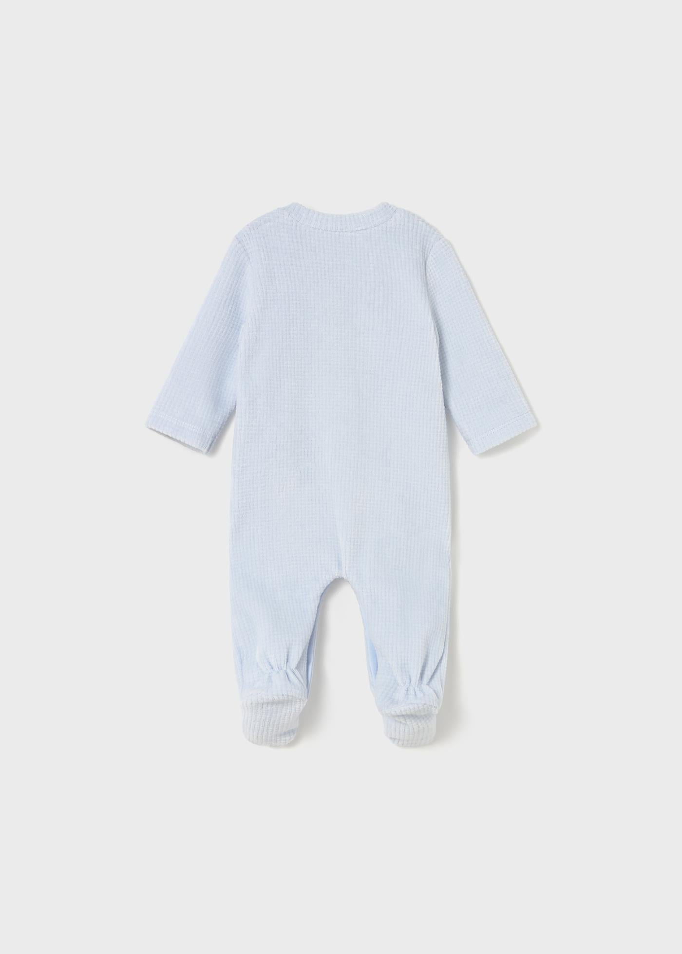 Mayoral Newborn Erkek Bebek 2Li Kadife Tulum