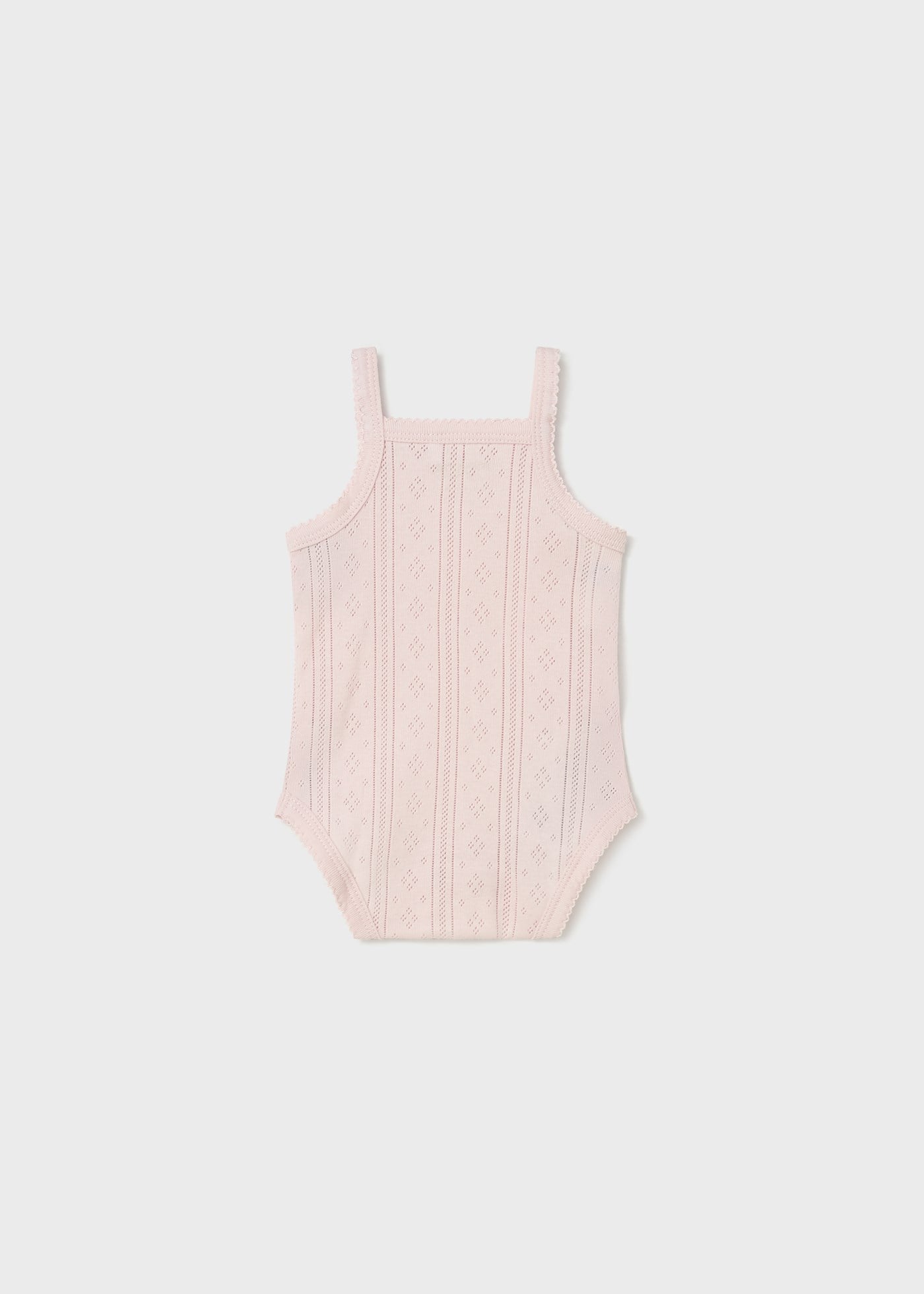 Mayoral Newborn Baby Girl Sleeveless Bodysuit Pink