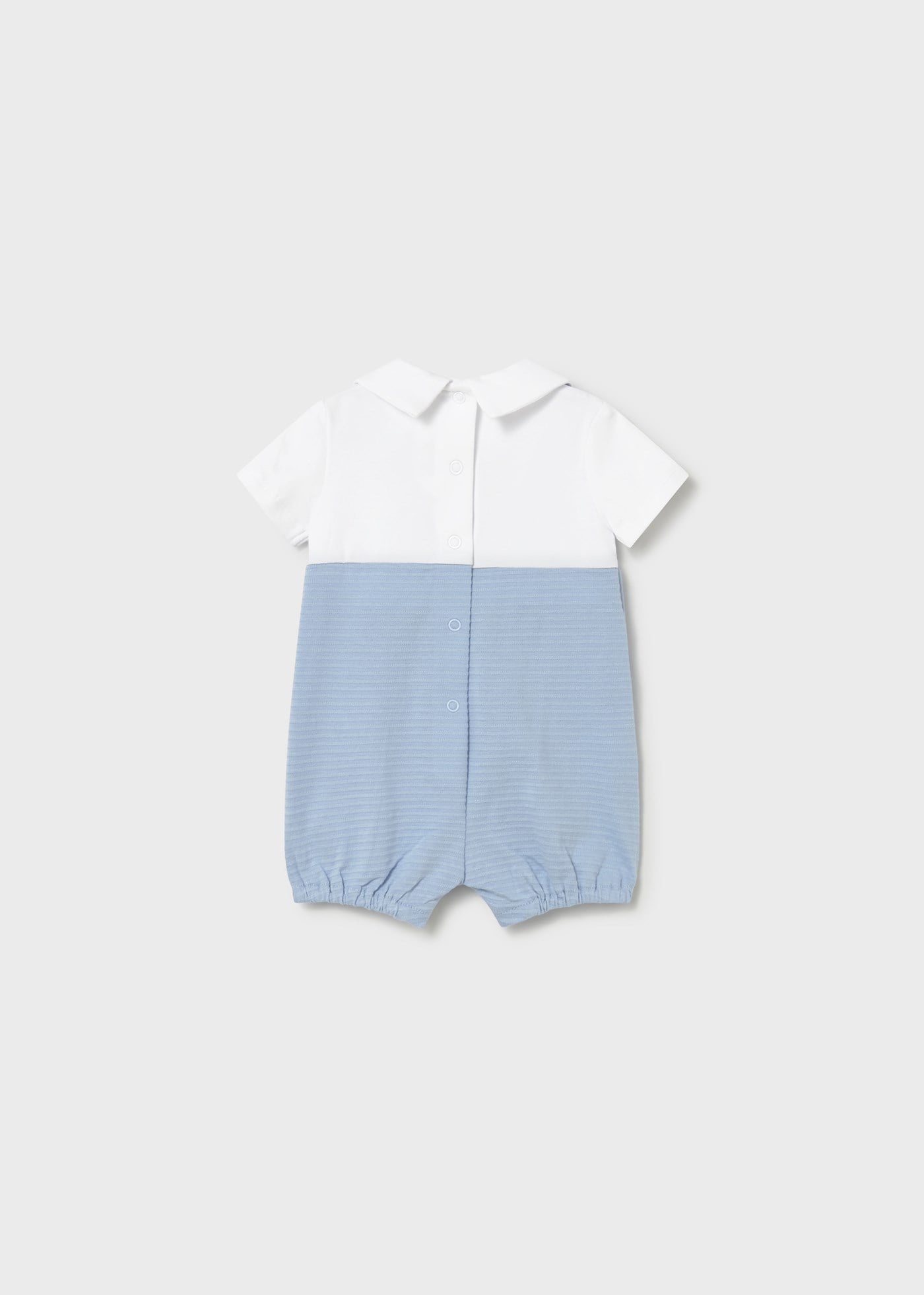 Mayoral Newborn Baby Boy Shorts Romper Blue