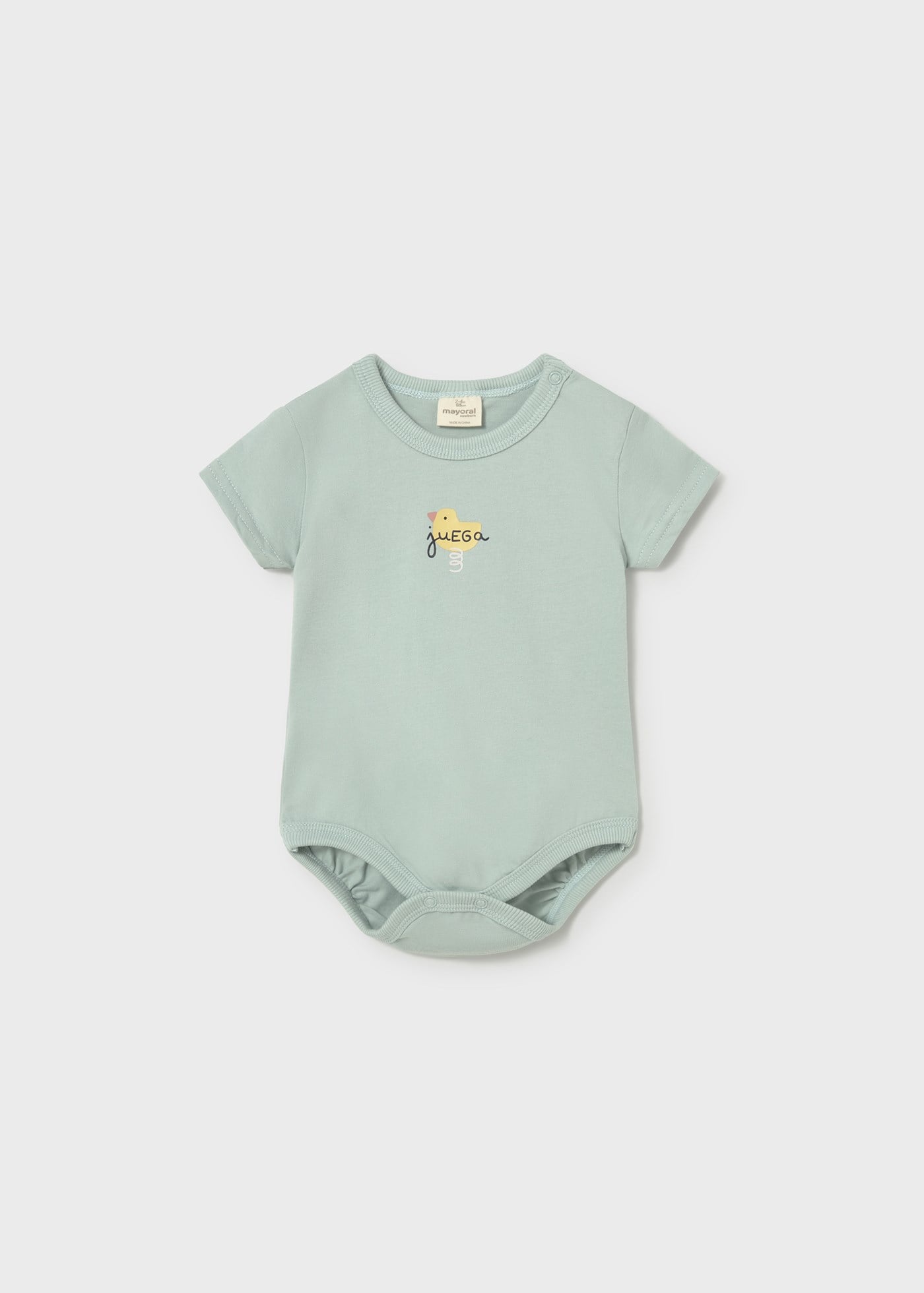 Mayoral Newborn Baby Two-Piece Bodysuit Green