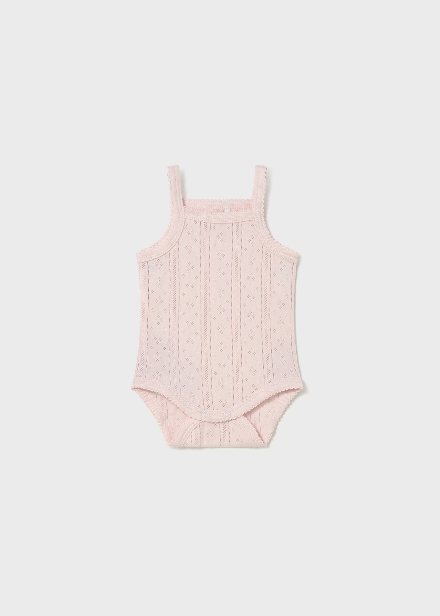 Mayoral Newborn Baby Girl Sleeveless Bodysuit Pink