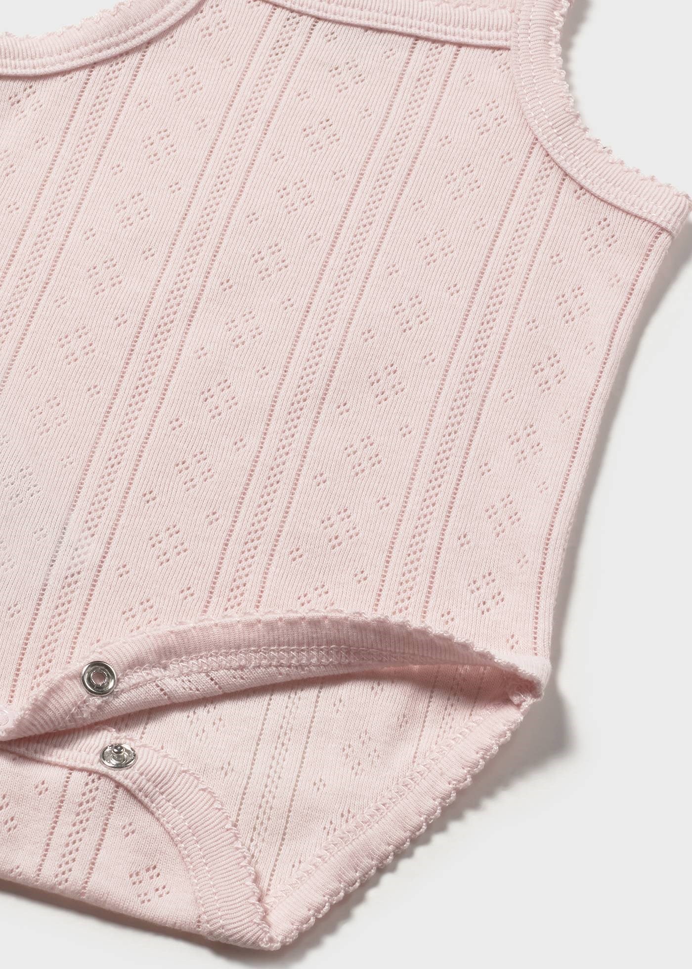 Mayoral Newborn Baby Girl Sleeveless Bodysuit Pink