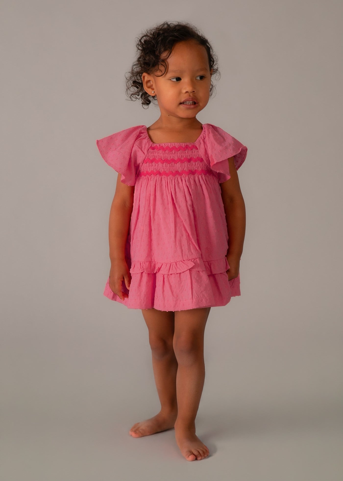 Mayoral Baby Girl Dress Pink