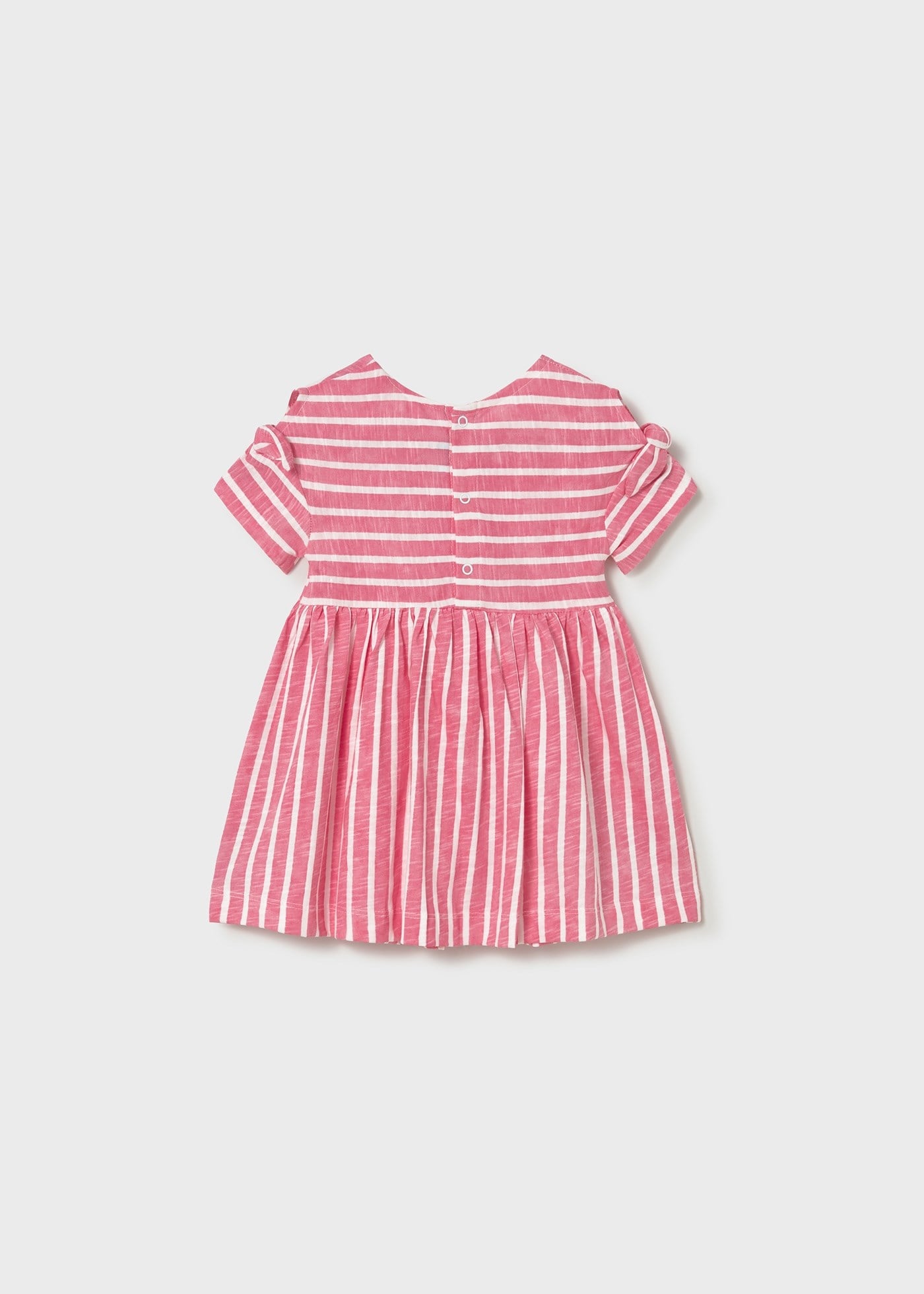 Mayoral Baby Girl Cotton Dress with Bag, Red