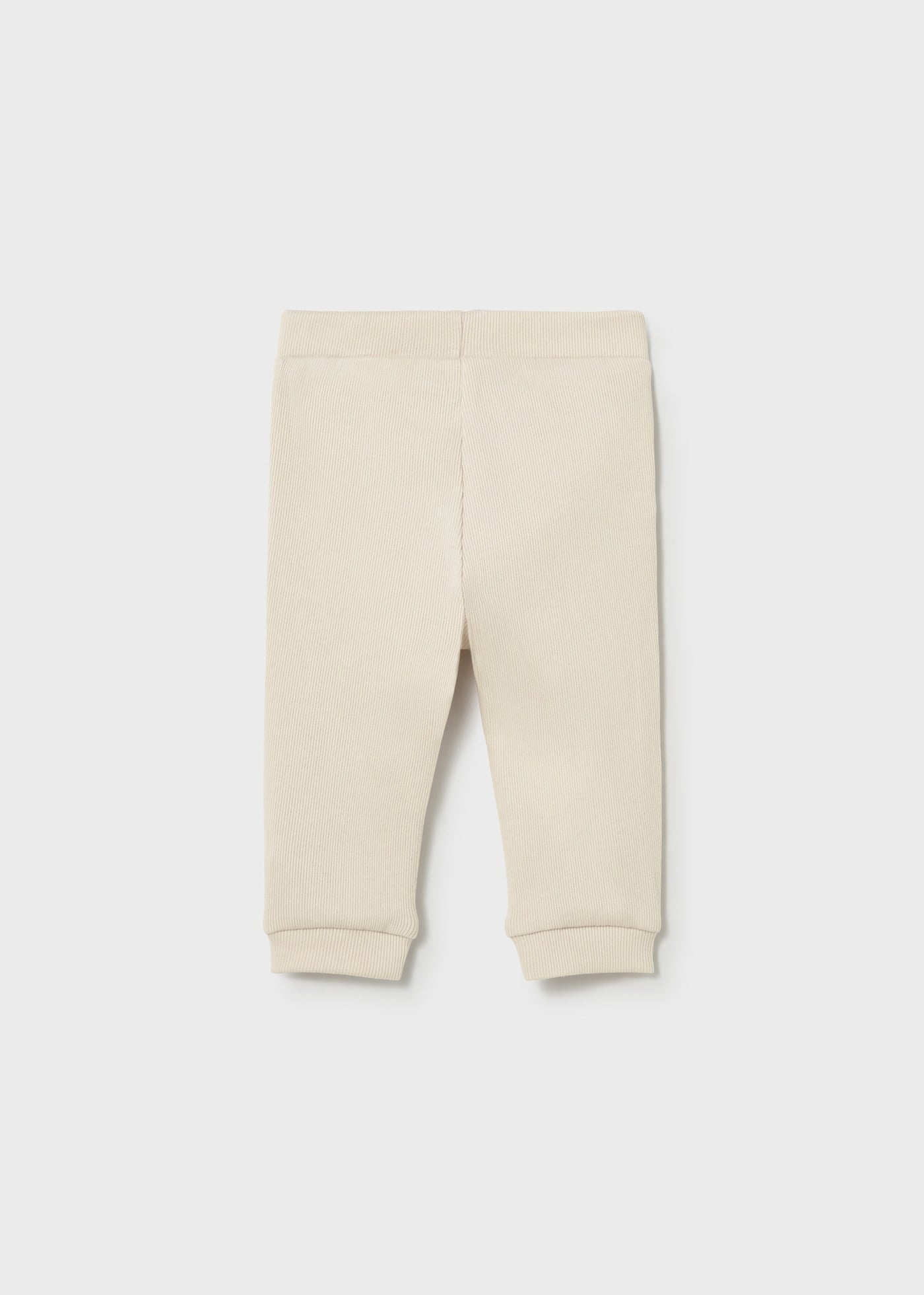 Mayoral Newborn Baby Two-Piece Sweatpants Set, Beige