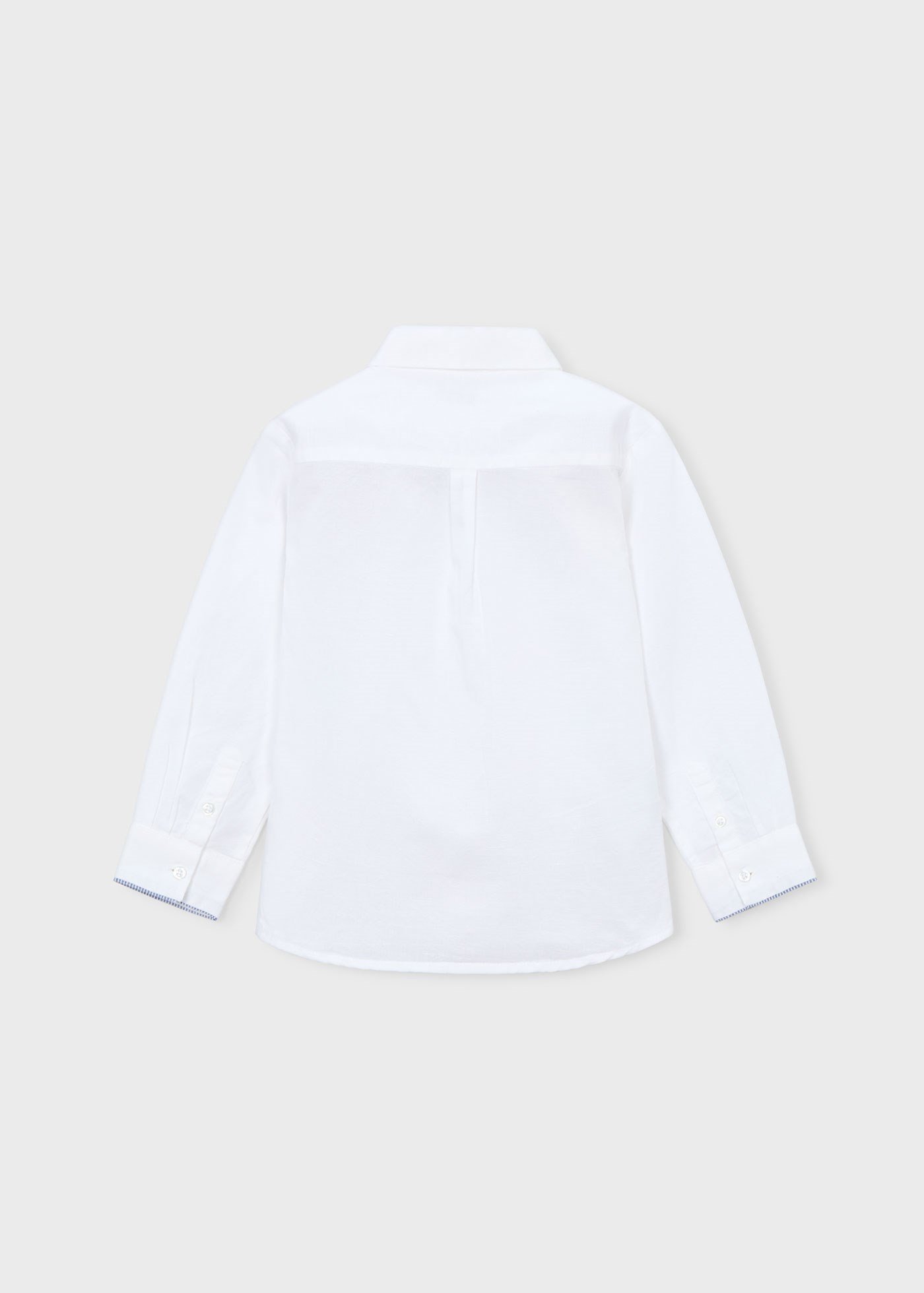 Mayoral Boys' Long-Sleeve Shirt White