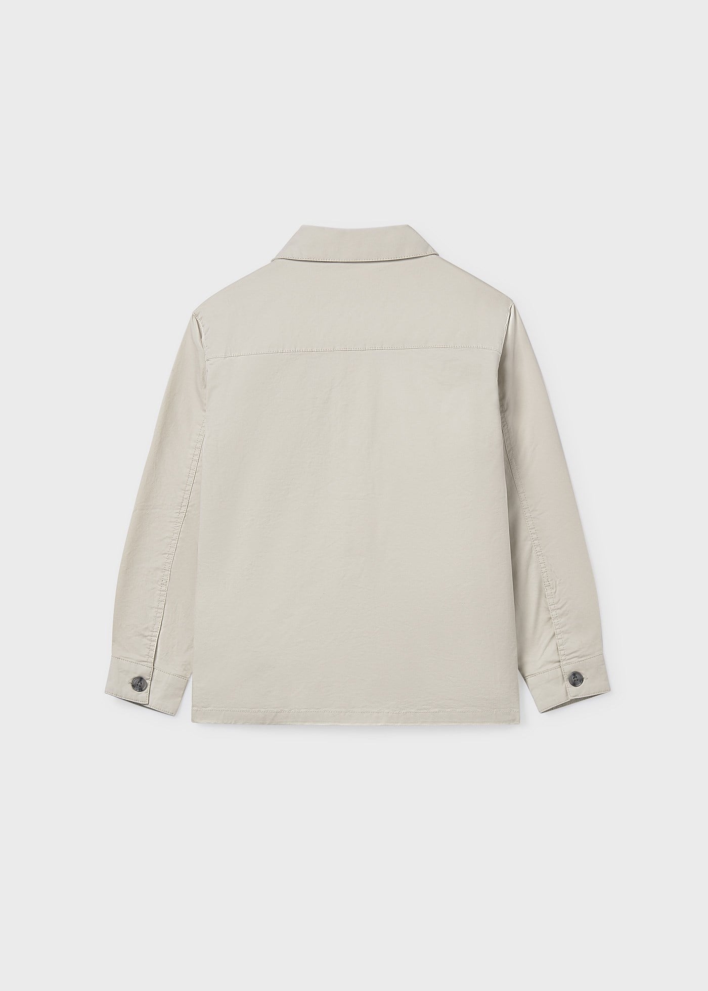 Mayoral Boys' Gabardine Shirt Beige
