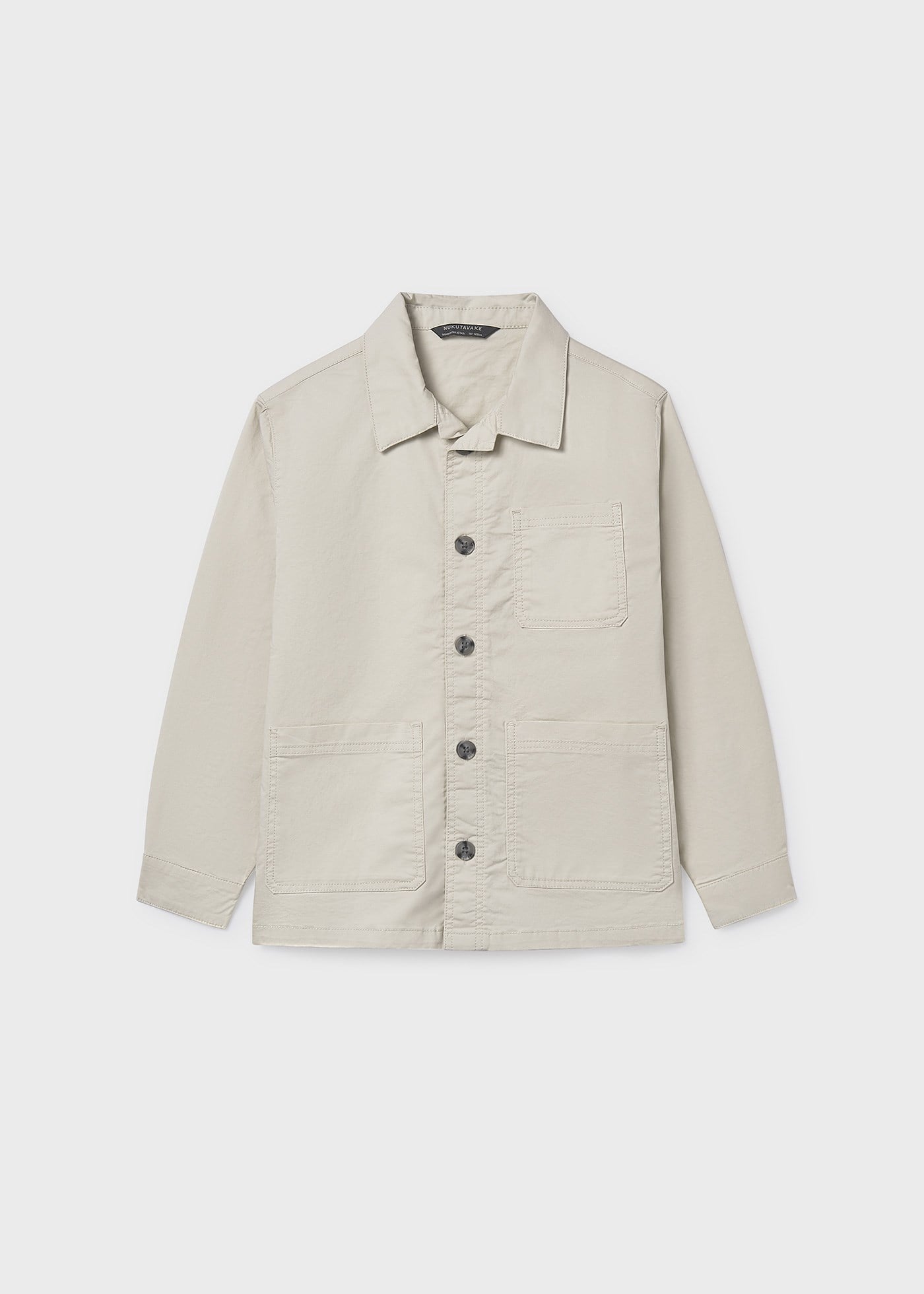 Mayoral Boys' Gabardine Shirt Beige