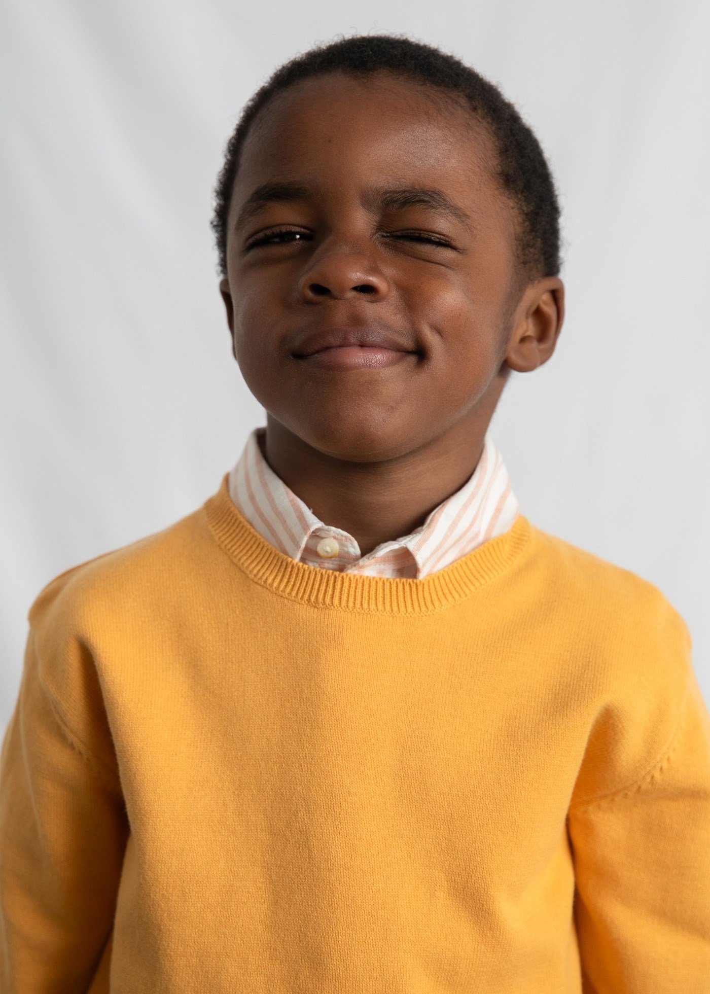 Mayoral Boys' Mercerized Sweater, Yellow