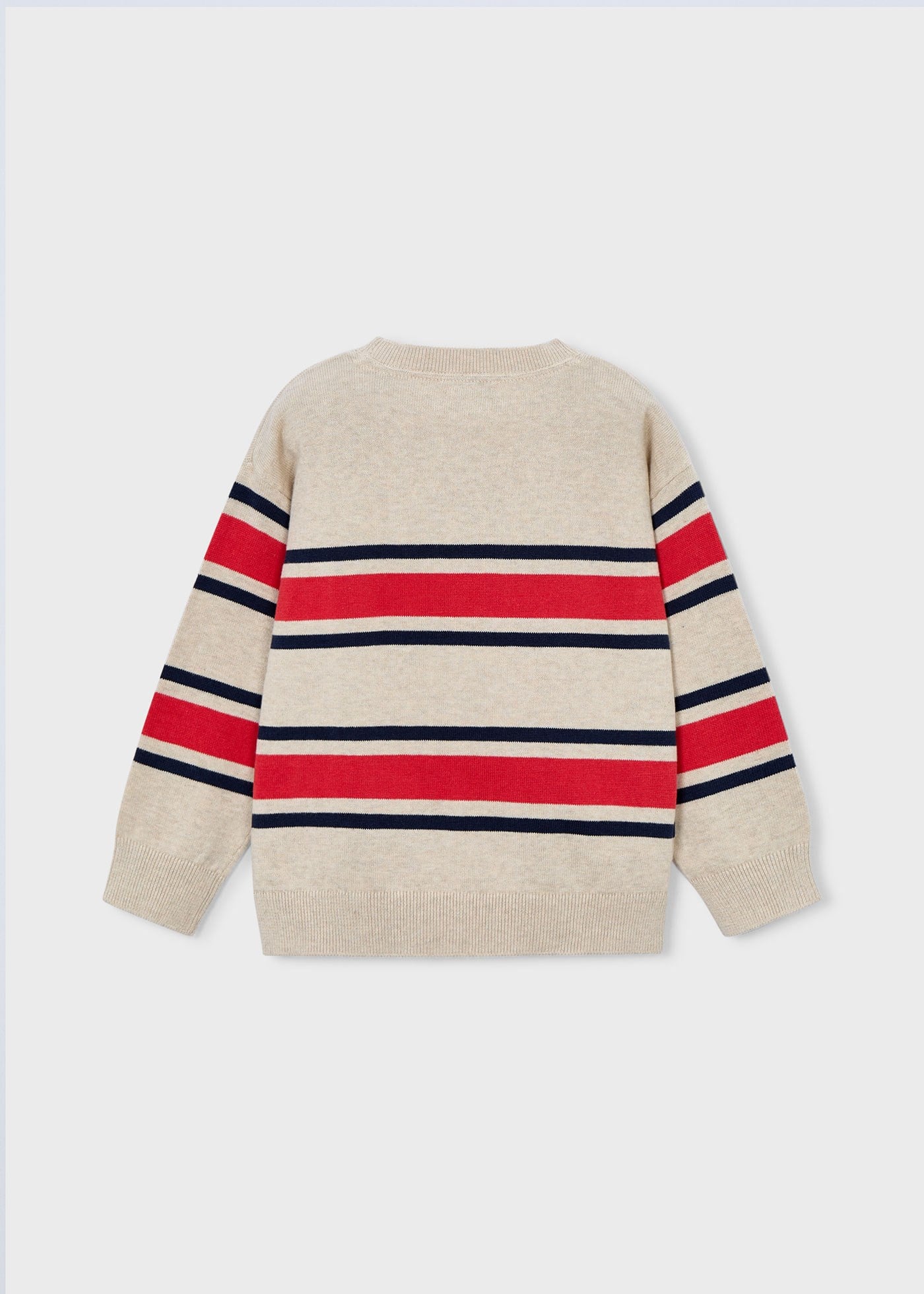 Mayoral Boys' Mercerized Sweater, Beige