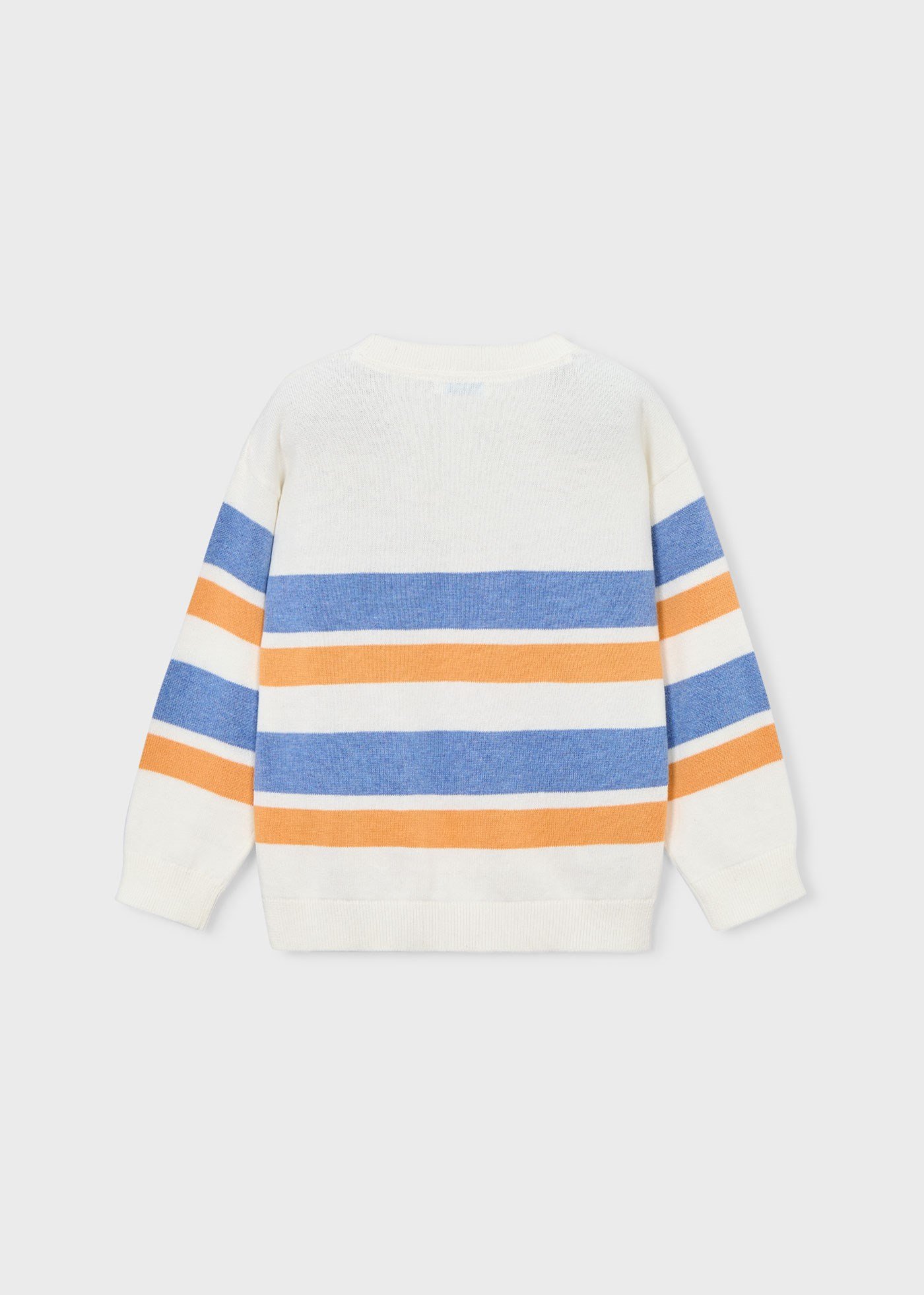 Mayoral Boys' Mercerized Sweater White