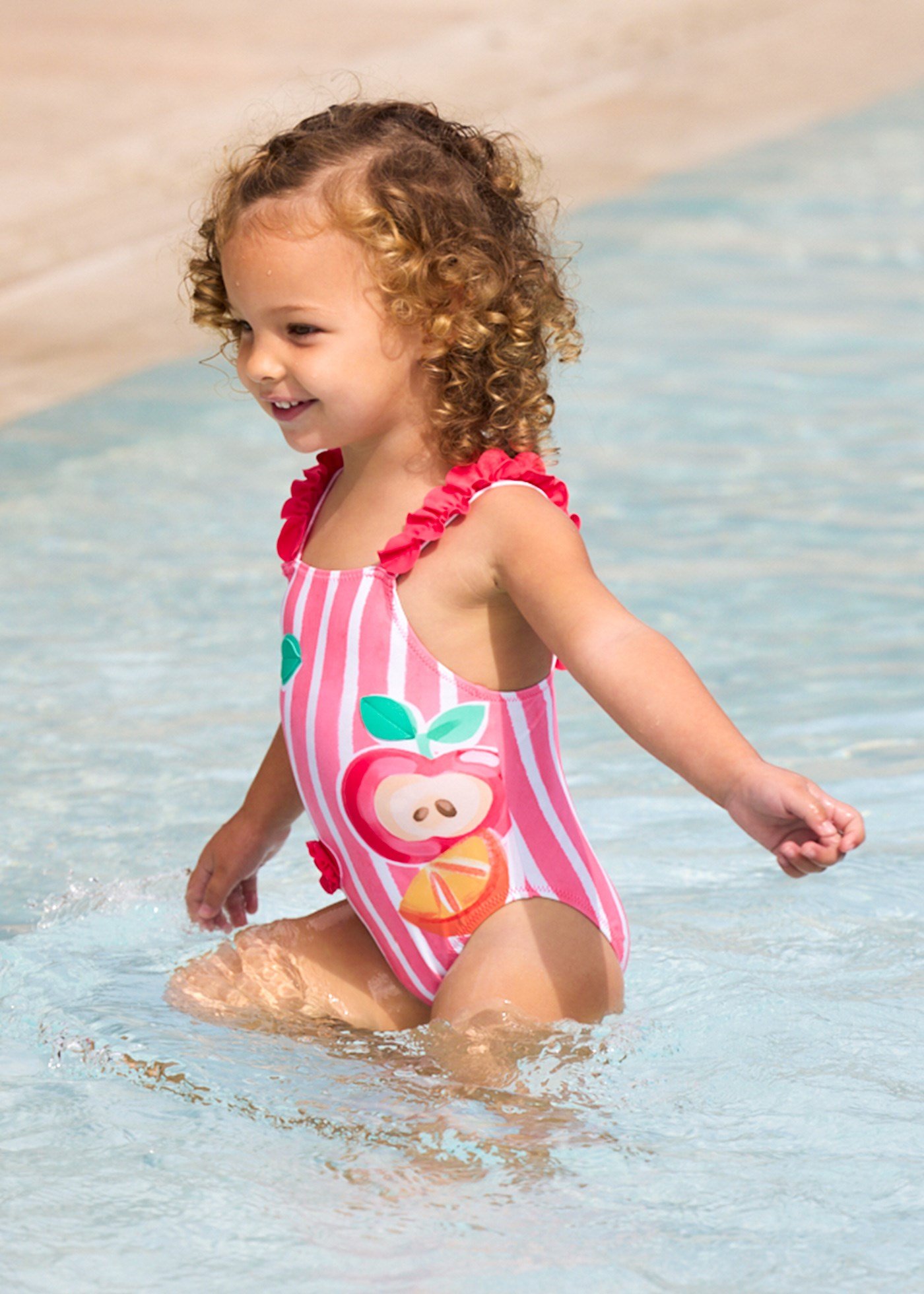 Mayoral Baby Girl Swimsuit Pink