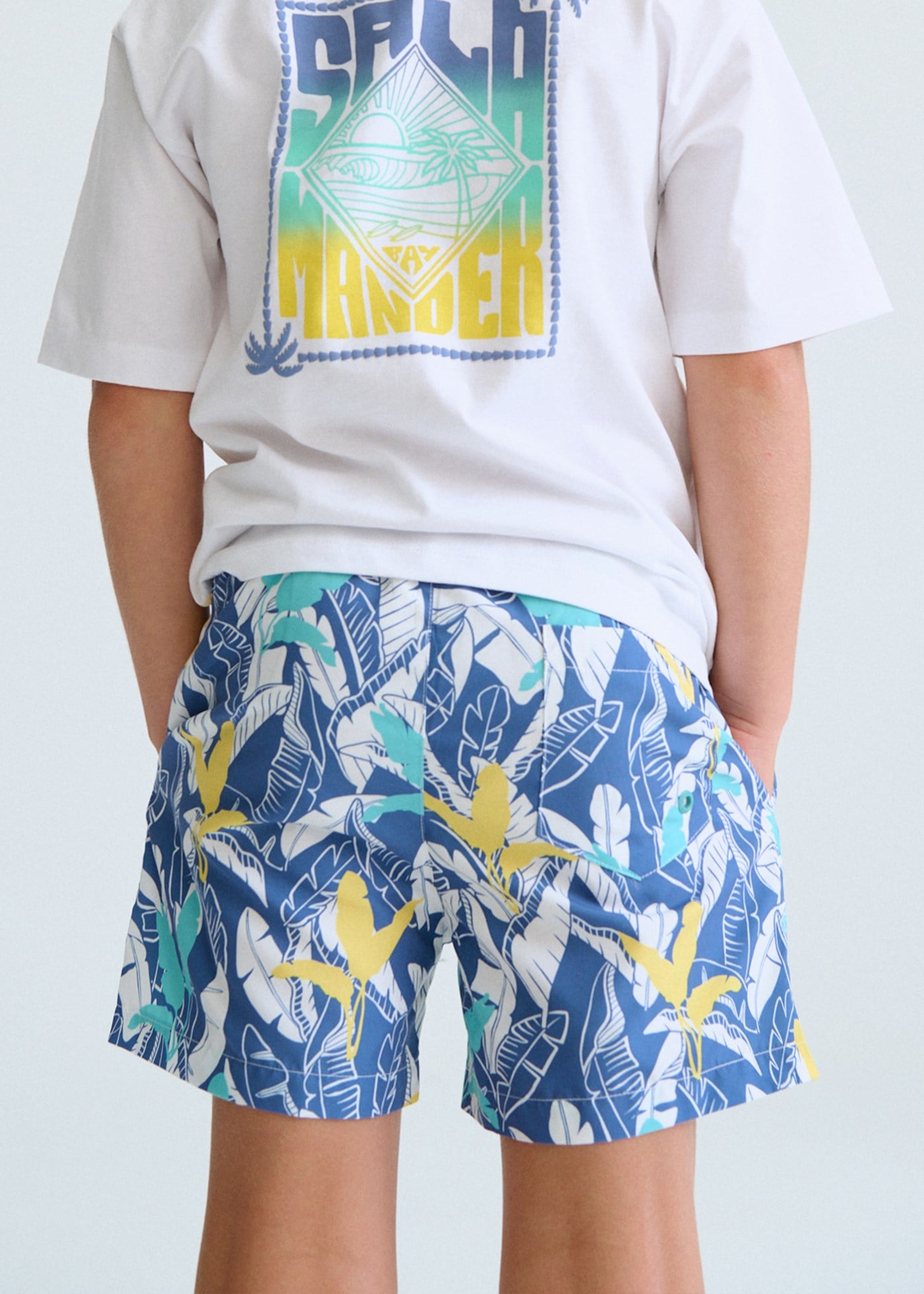 Mayoral Boys' Swim Shorts Blue