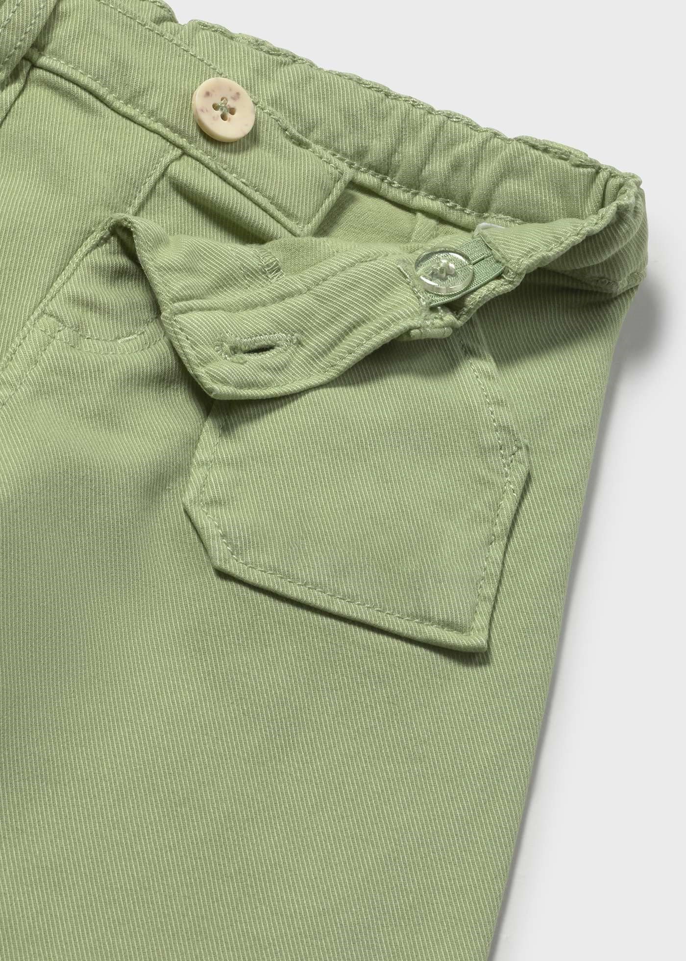 Mayoral Baby Girl Denim Trousers Green