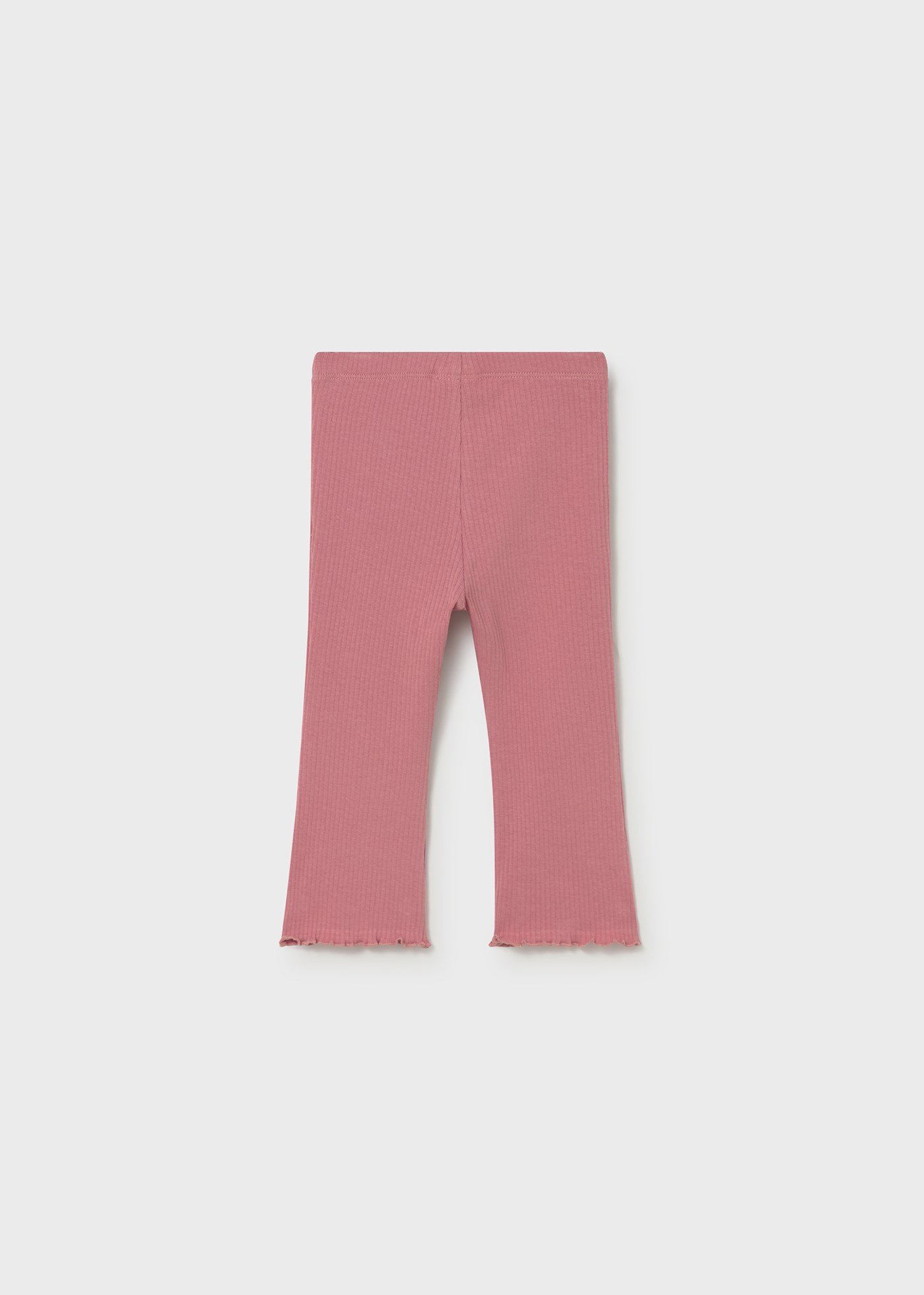 Mayoral Baby Girl Spanish Leg Cotton Trousers Pink