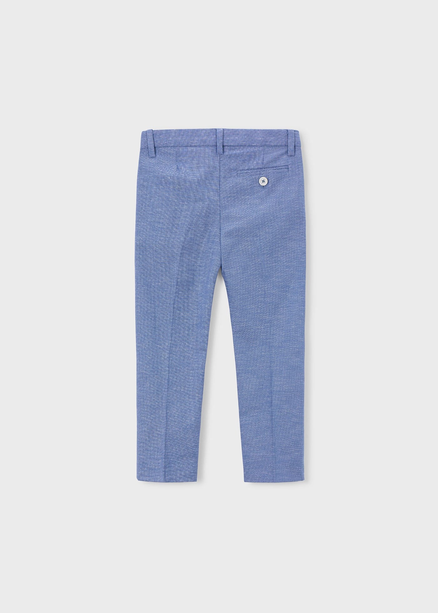 Mayoral Boys' Linen Trousers Blue