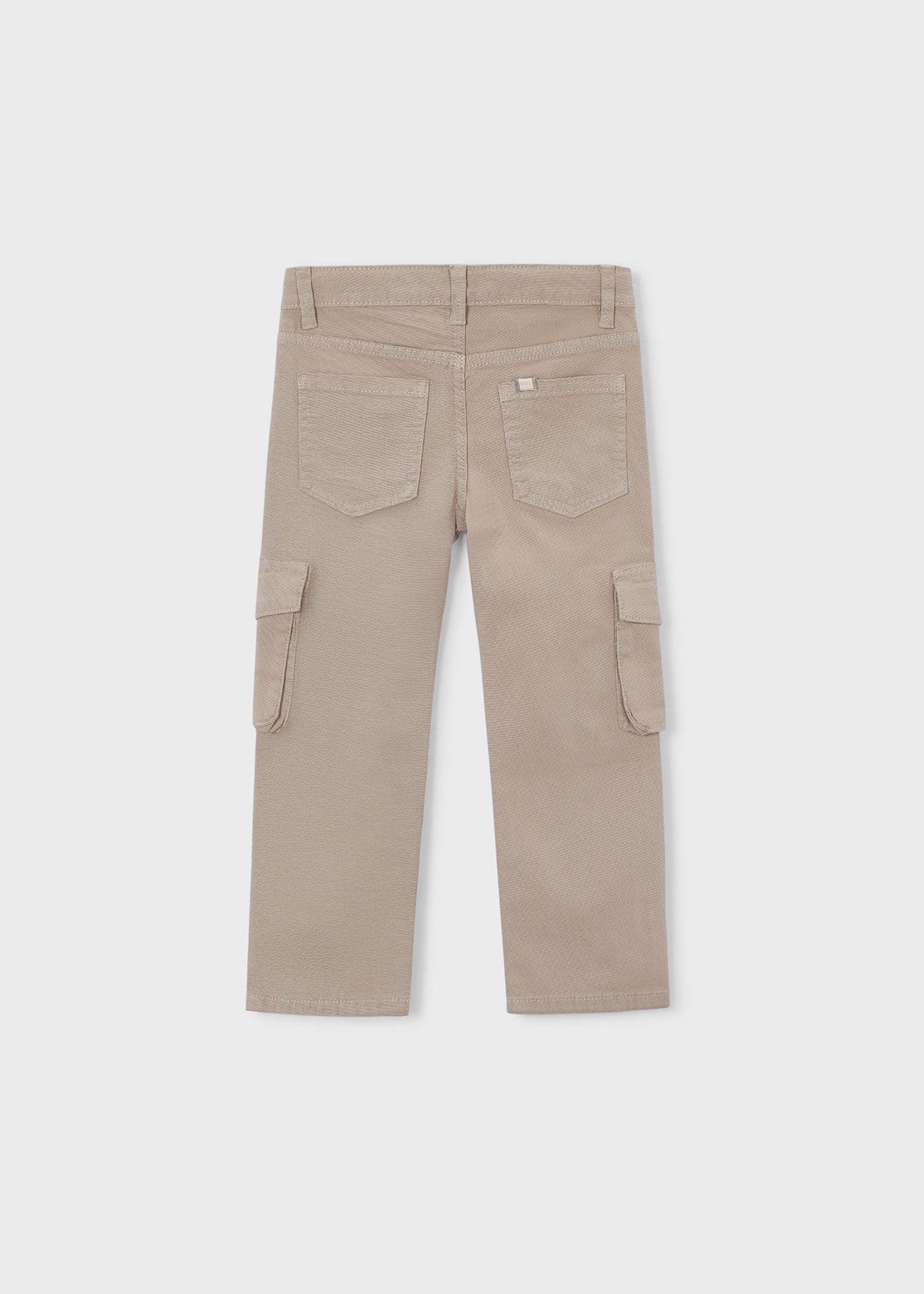 Mayoral Boys' Cargo Pants with Pockets, Beige