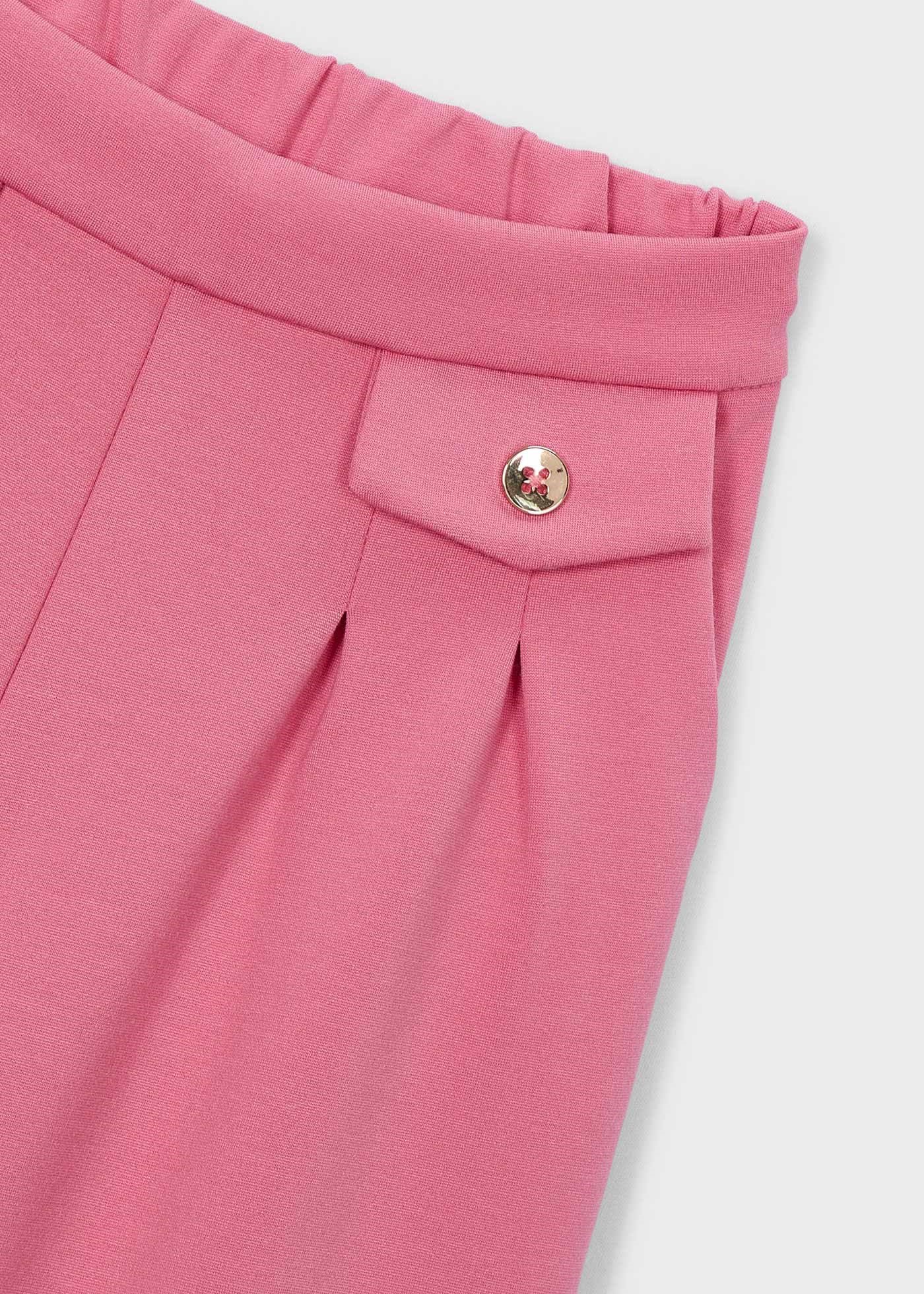 Mayoral Kız Çocuk Geniş Paça Pantolon Pembe