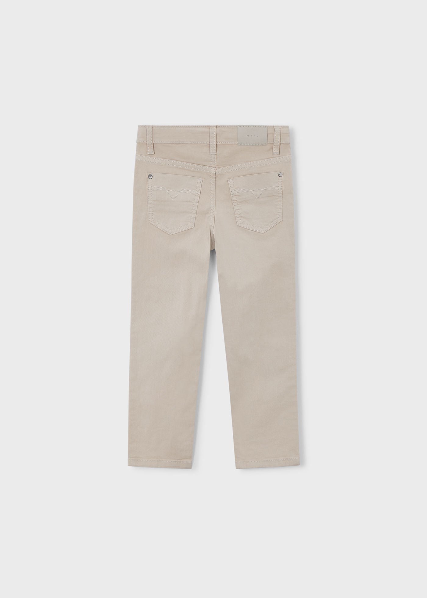 Mayoral Boys' Canvas Trousers Beige