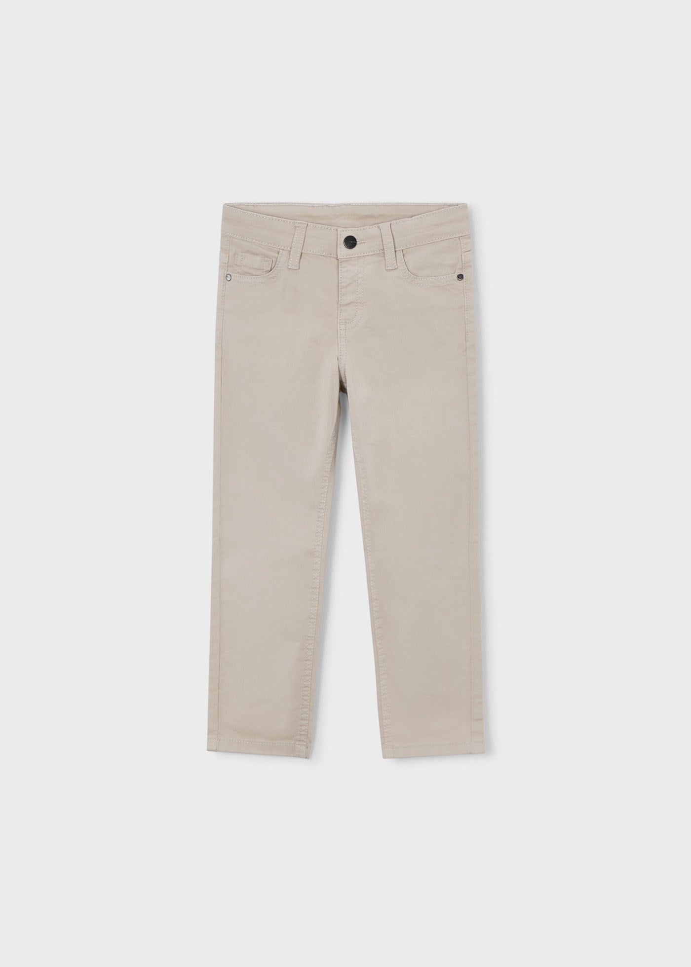 Mayoral Boys' Canvas Trousers Beige