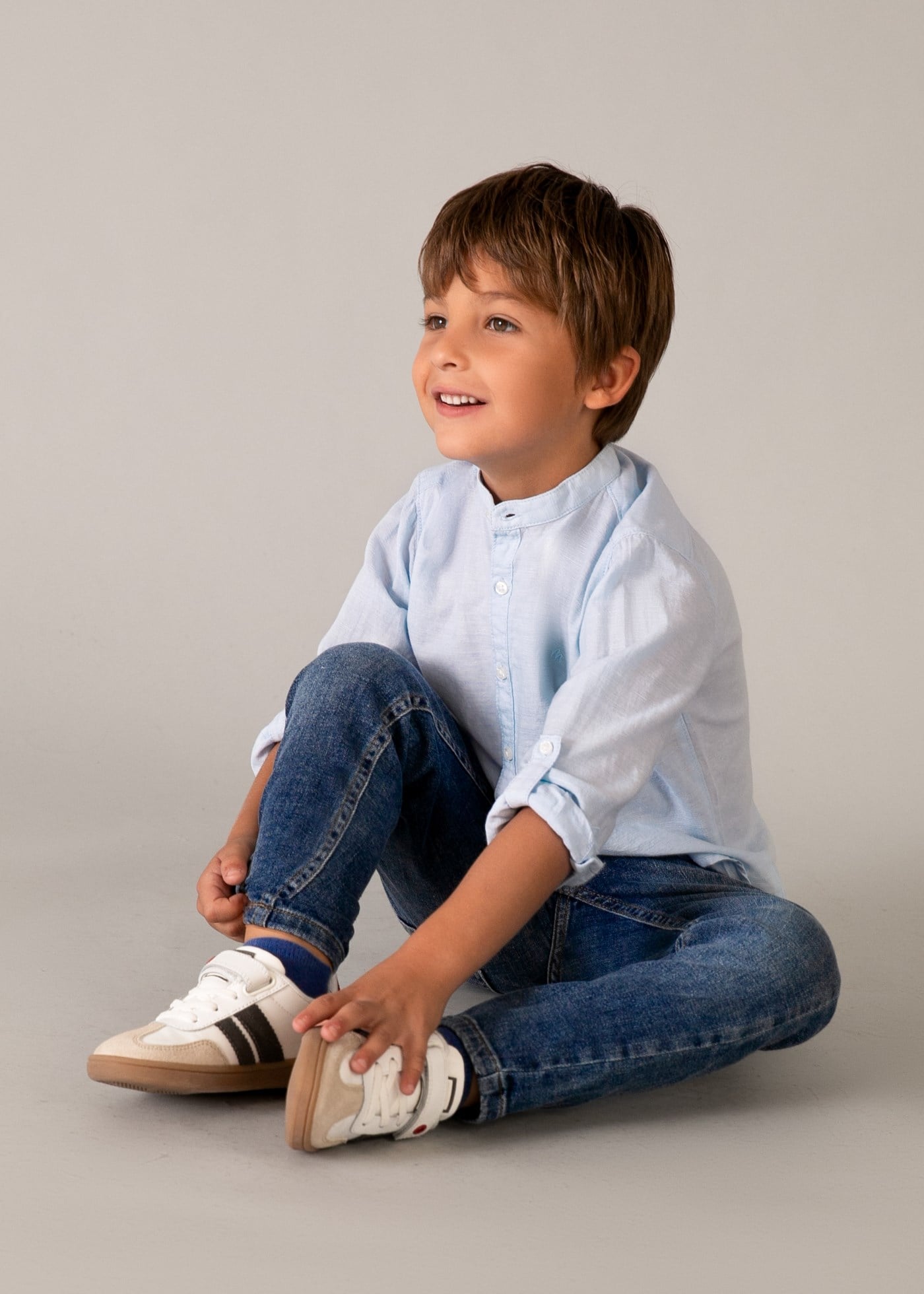 Mayoral Boys' Denim Jeans Navy Blue