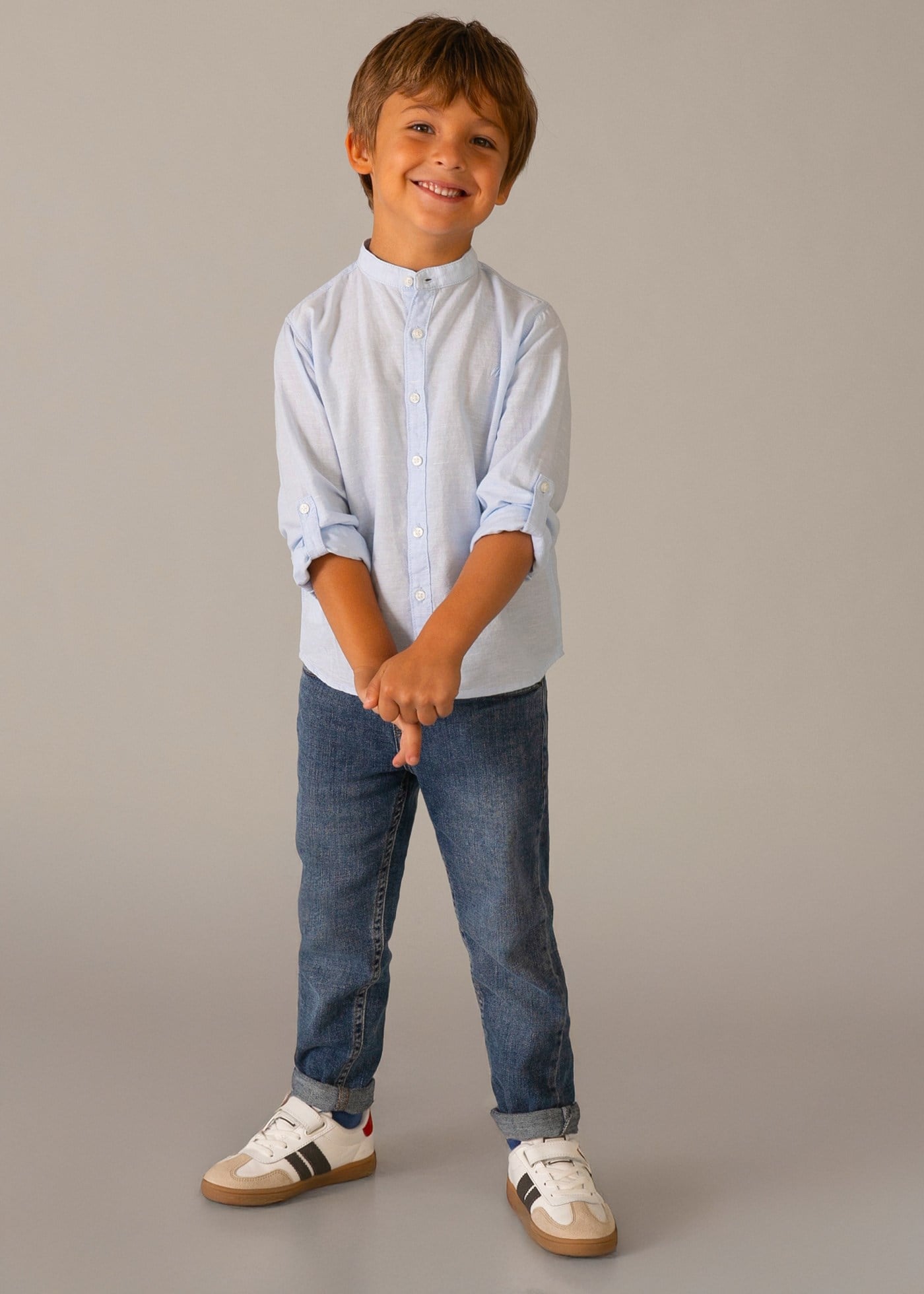 Mayoral Boys' Denim Jeans Navy Blue