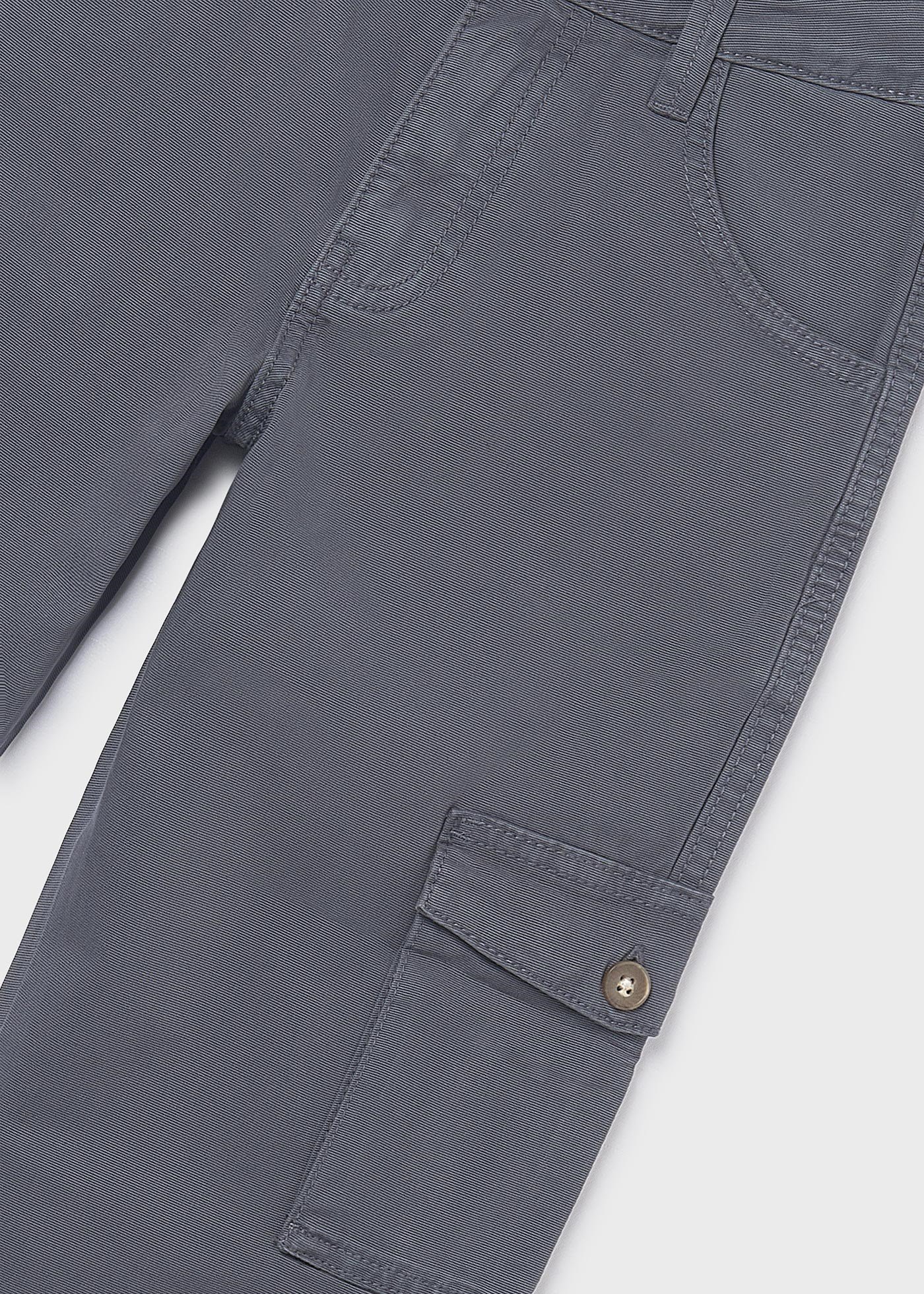 Mayoral Boys' Cargo Pants with Pockets, Grey