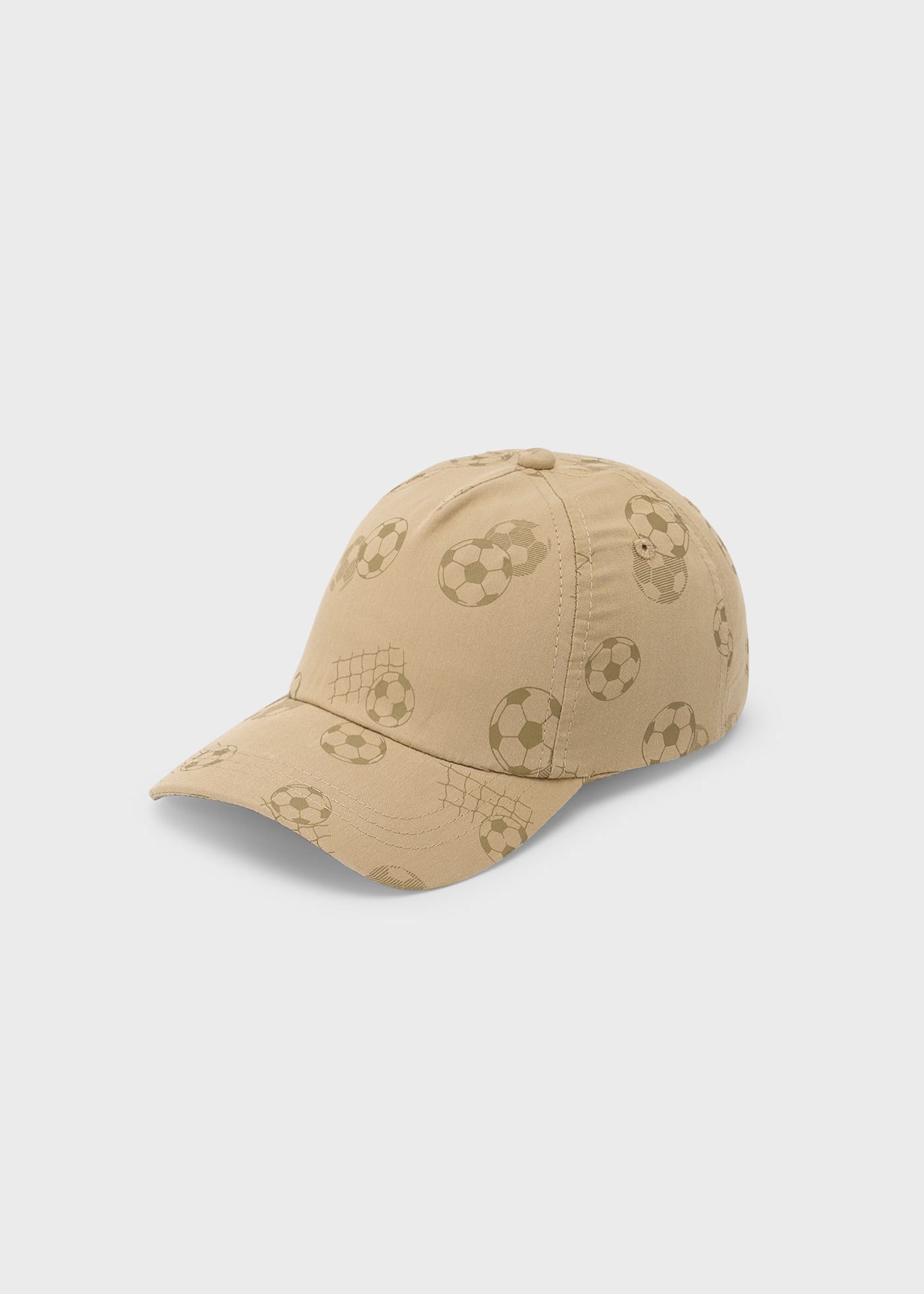 Mayoral Boys' Car Print Hat, Beige