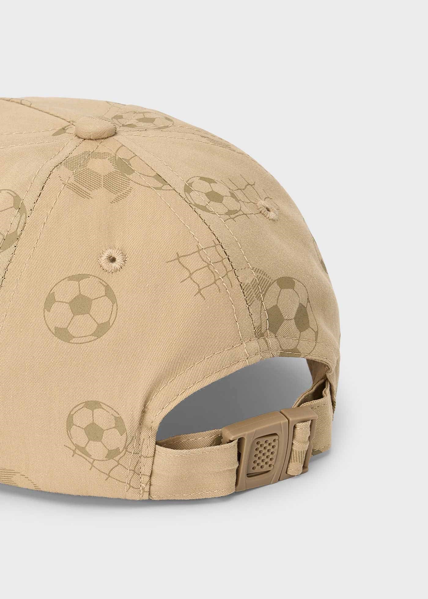 Mayoral Boys' Car Print Hat, Beige