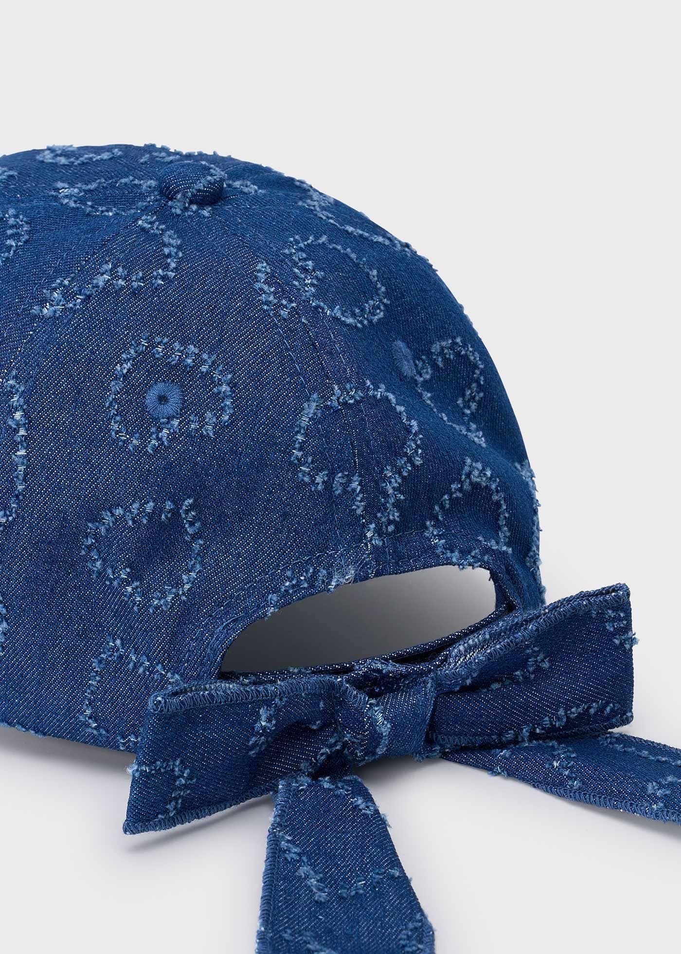 Mayoral Girls' Baseball Cap, Navy Blue
