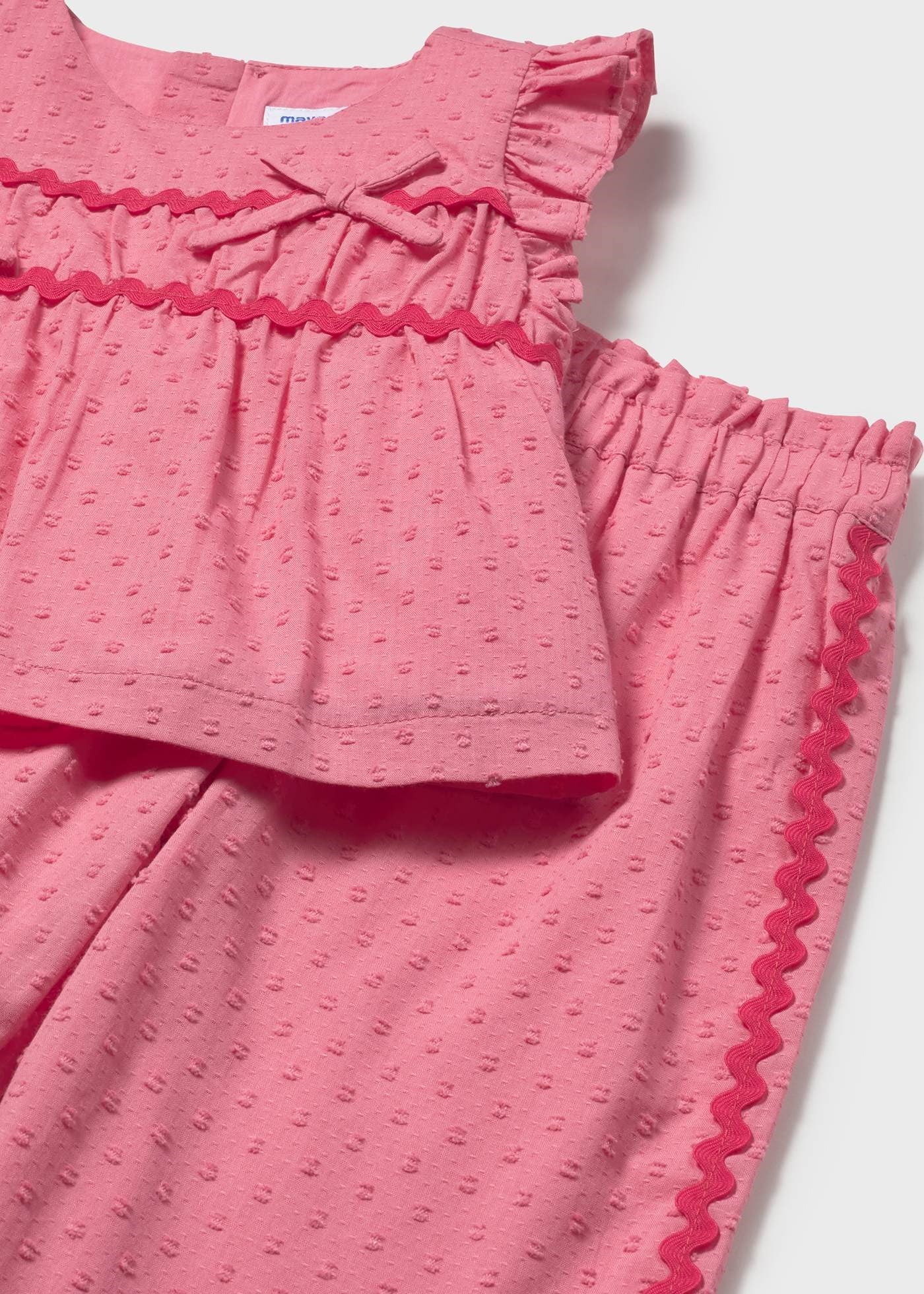 Mayoral Kız Bebek Pantolon Takım Pembe