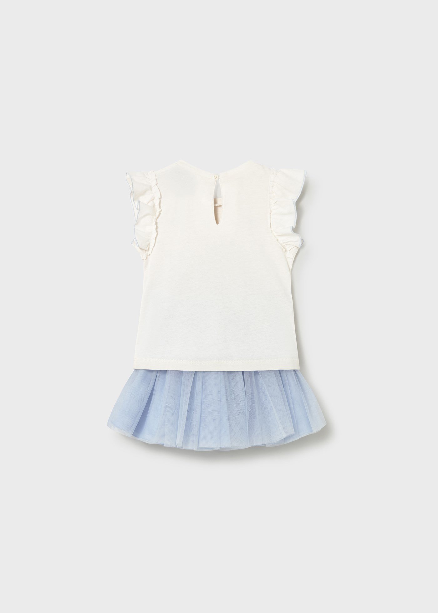 Mayoral Baby Girl Skirt Set Blue