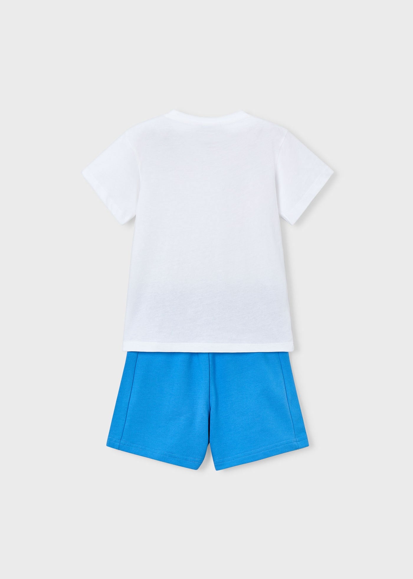 Mayoral Boys' Cotton Shorts Set, Blue