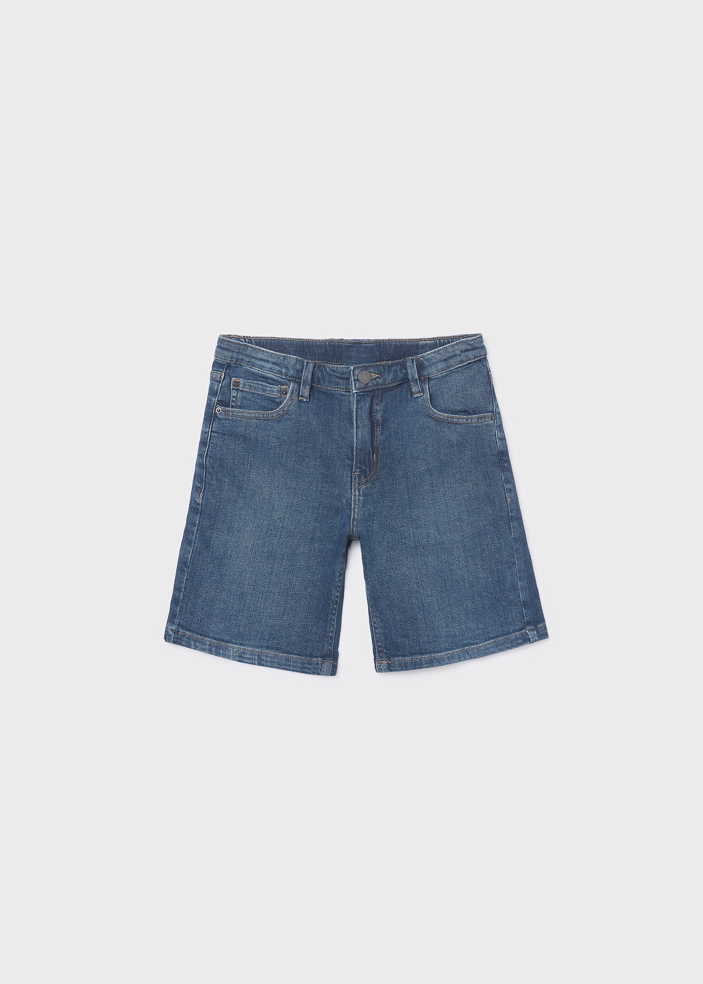 Mayoral Boys' Denim Shorts Blue