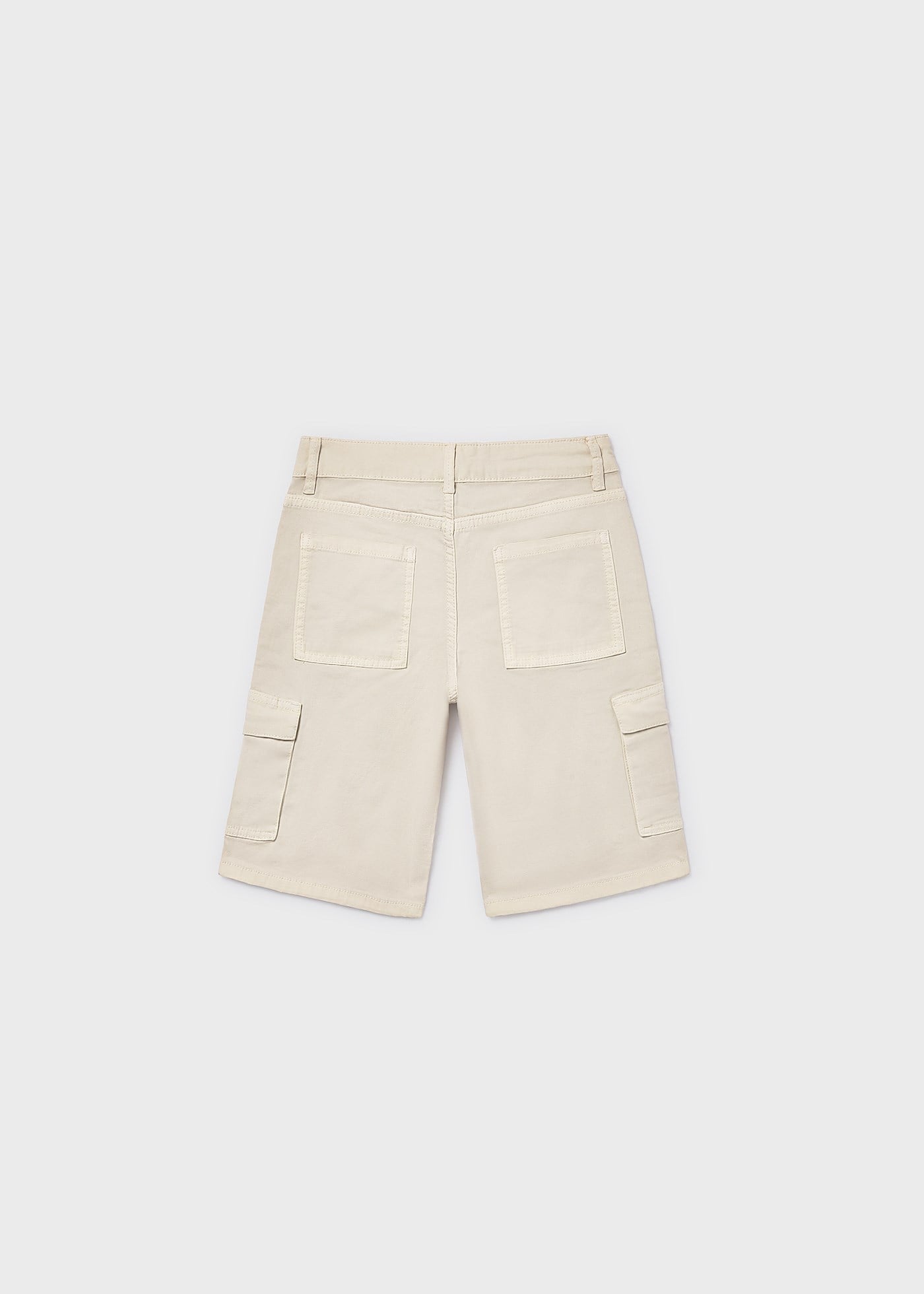 Mayoral Boys' Cargo Shorts with Pockets, Beige