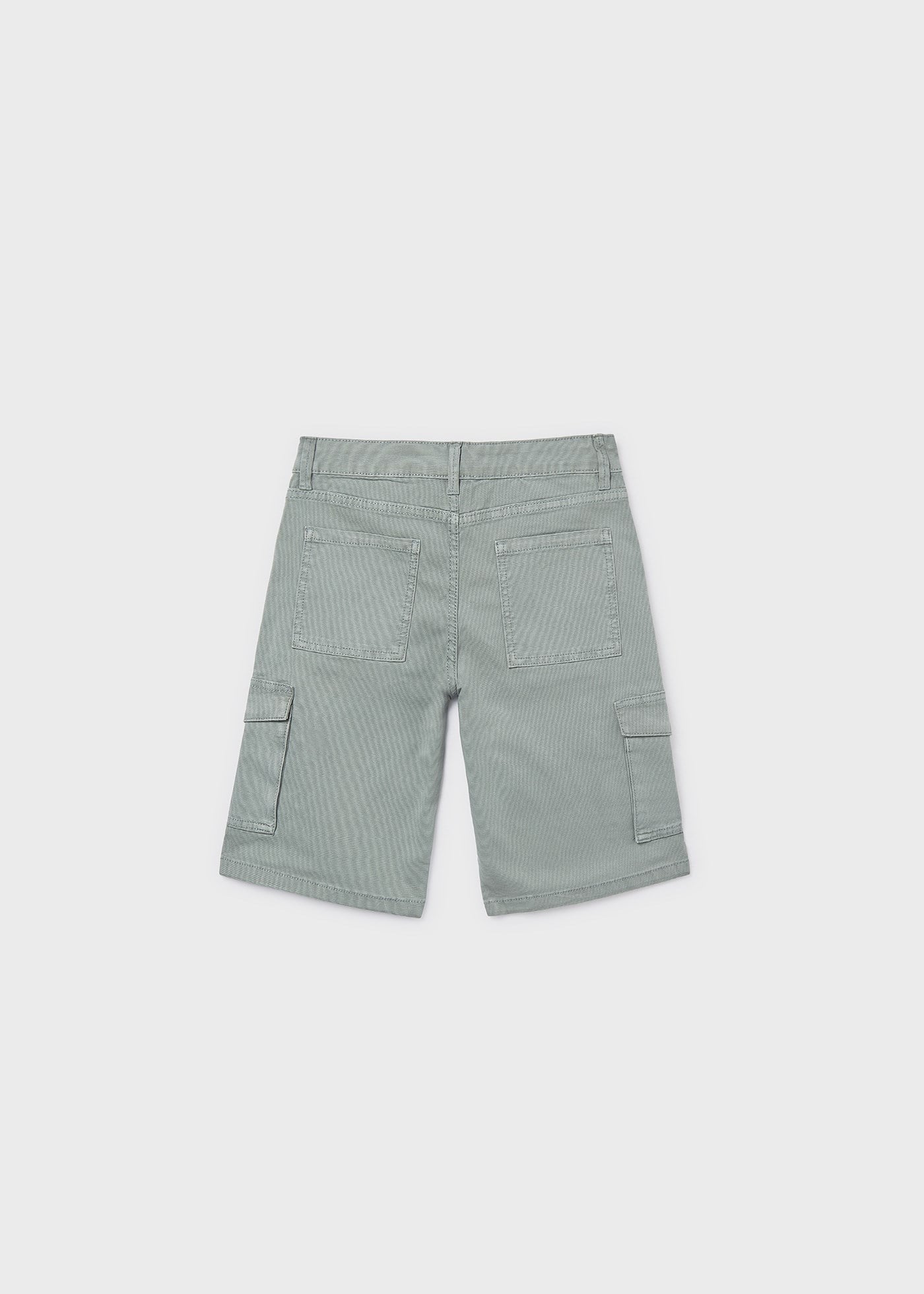 Mayoral Boys' Cargo Shorts with Pockets, Green