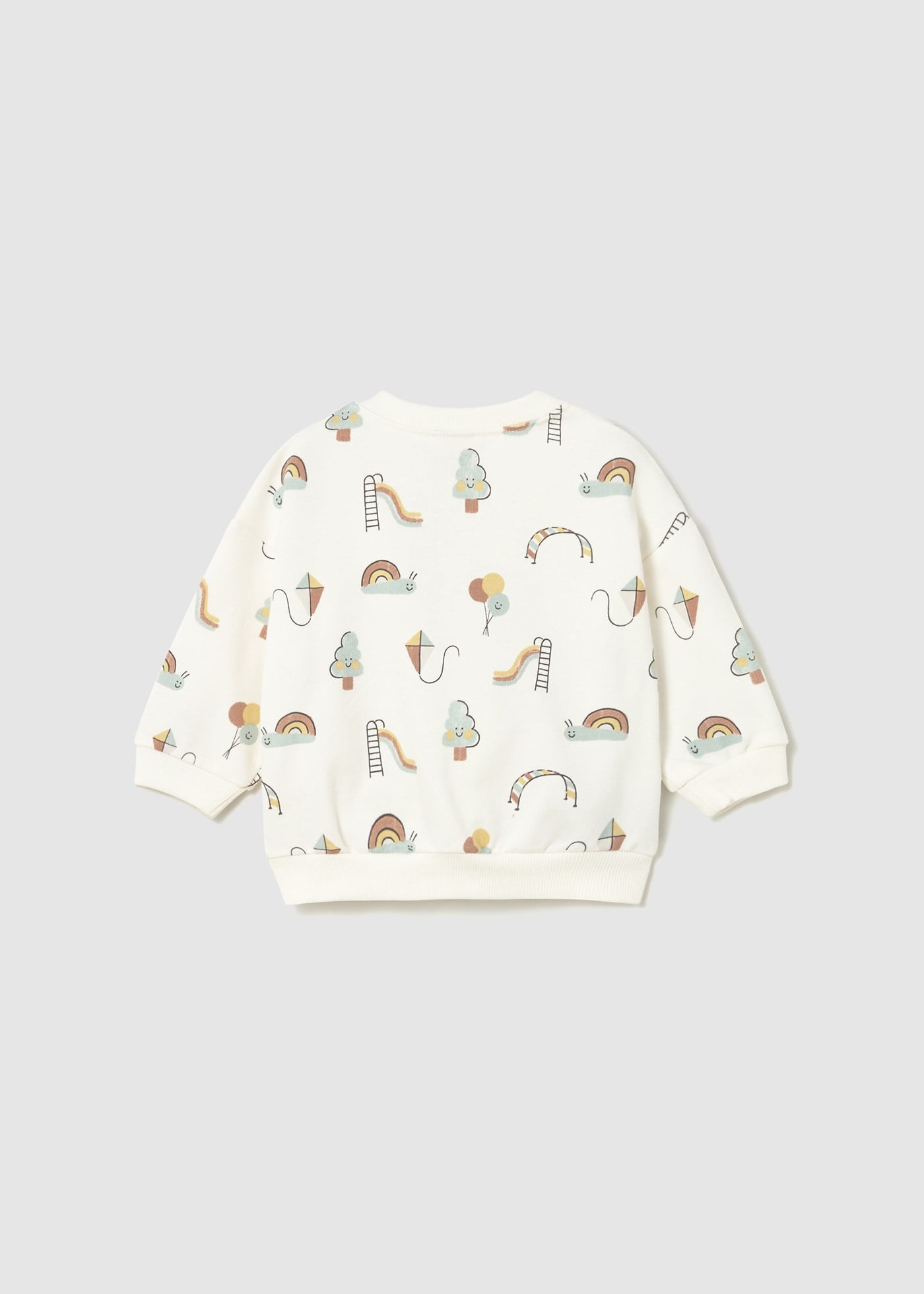 Mayoral Newborn Baby Sweatshirt Cream