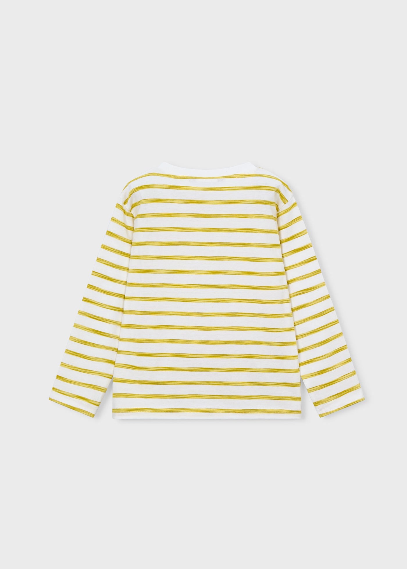 Mayoral Boys' Striped Sweatshirt Yellow