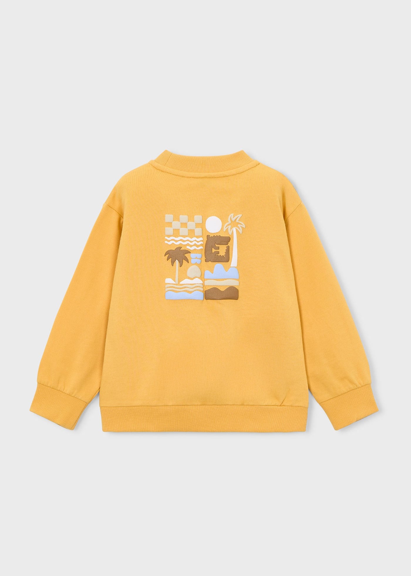Mayoral Boys' Two-Thread Sweatshirt Yellow