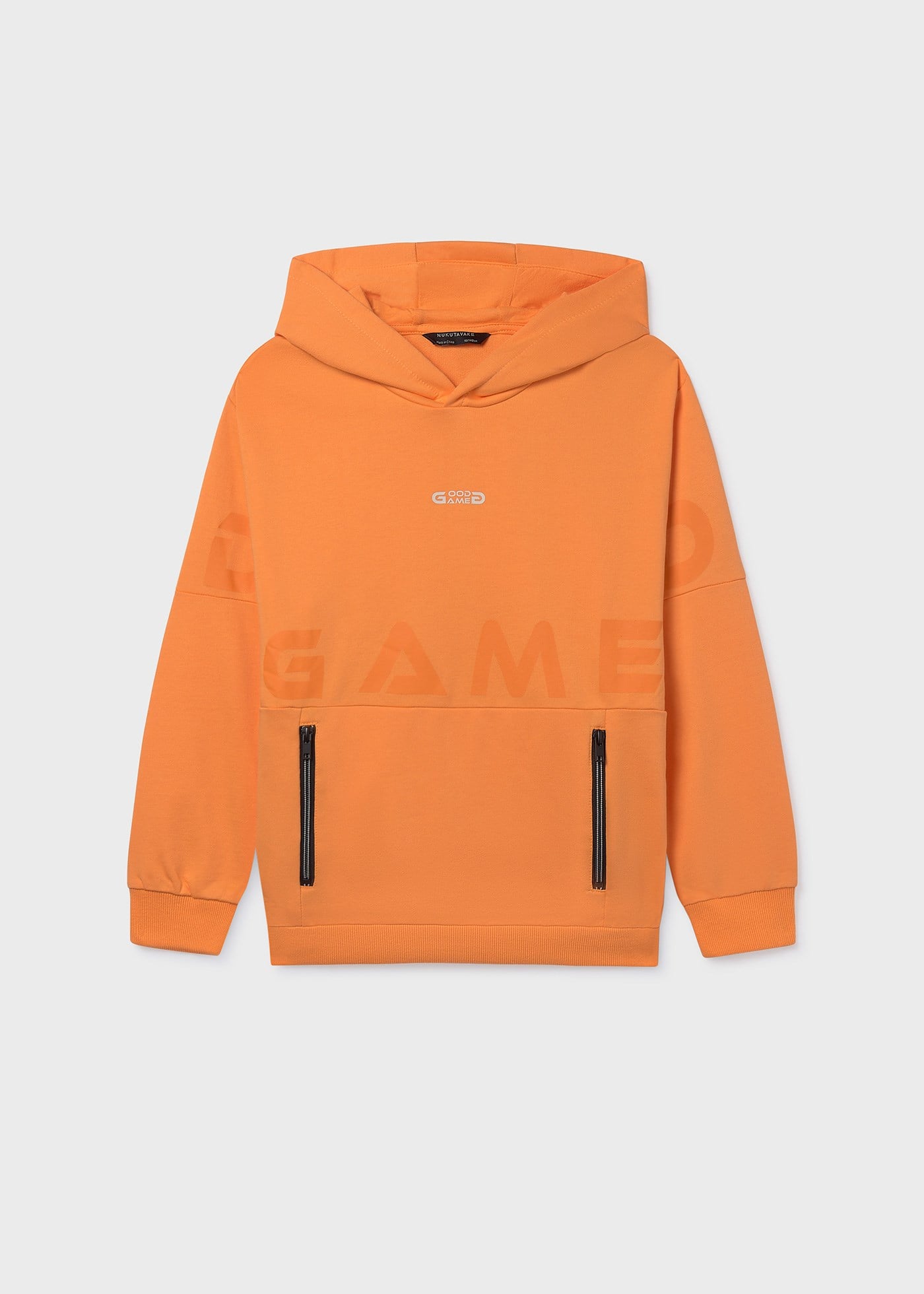 Mayoral Boys' Hooded Sweatshirt Orange