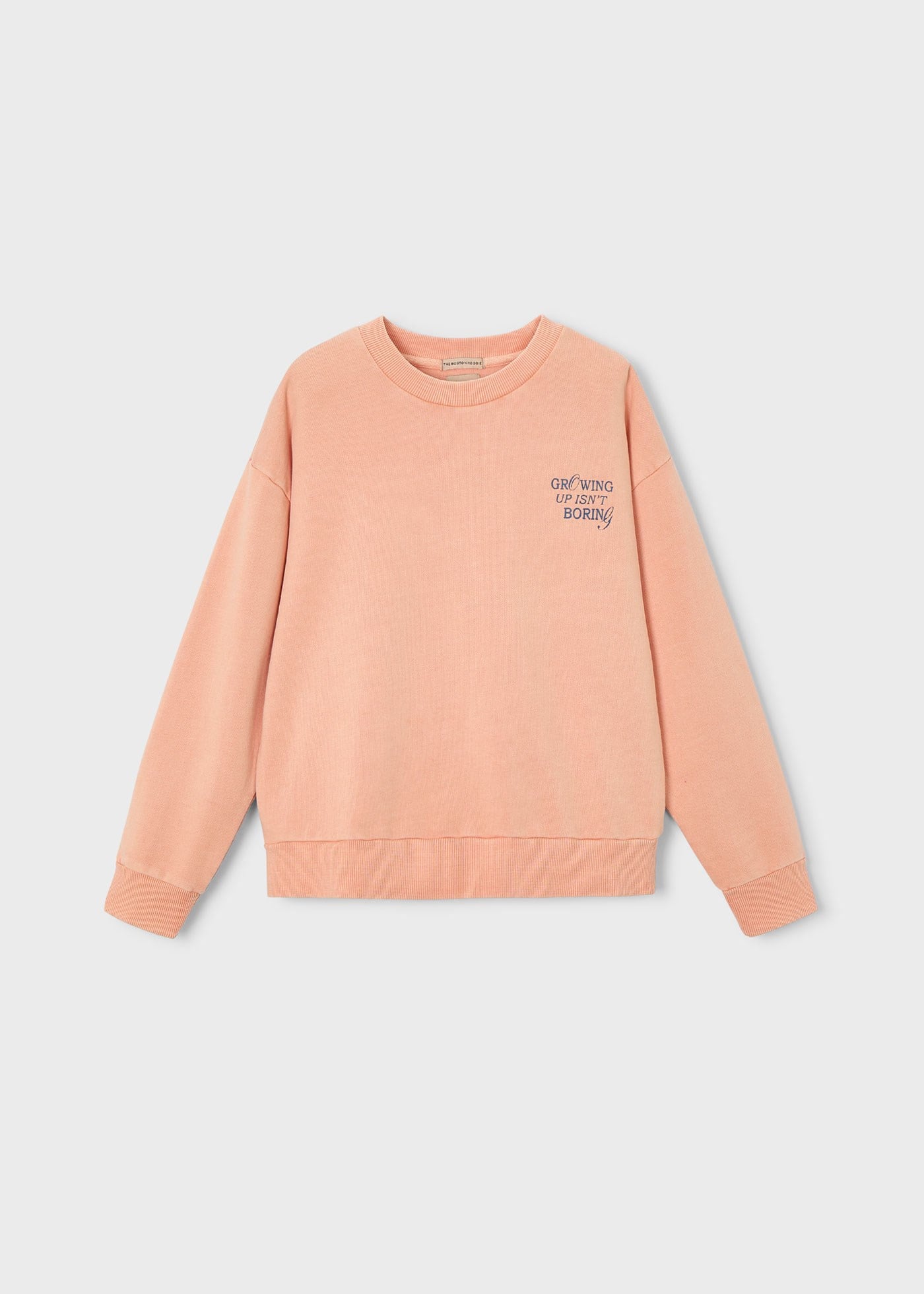 Mayoral Boston Erkek Çocuk İki İplik Sweatshirt Turuncu