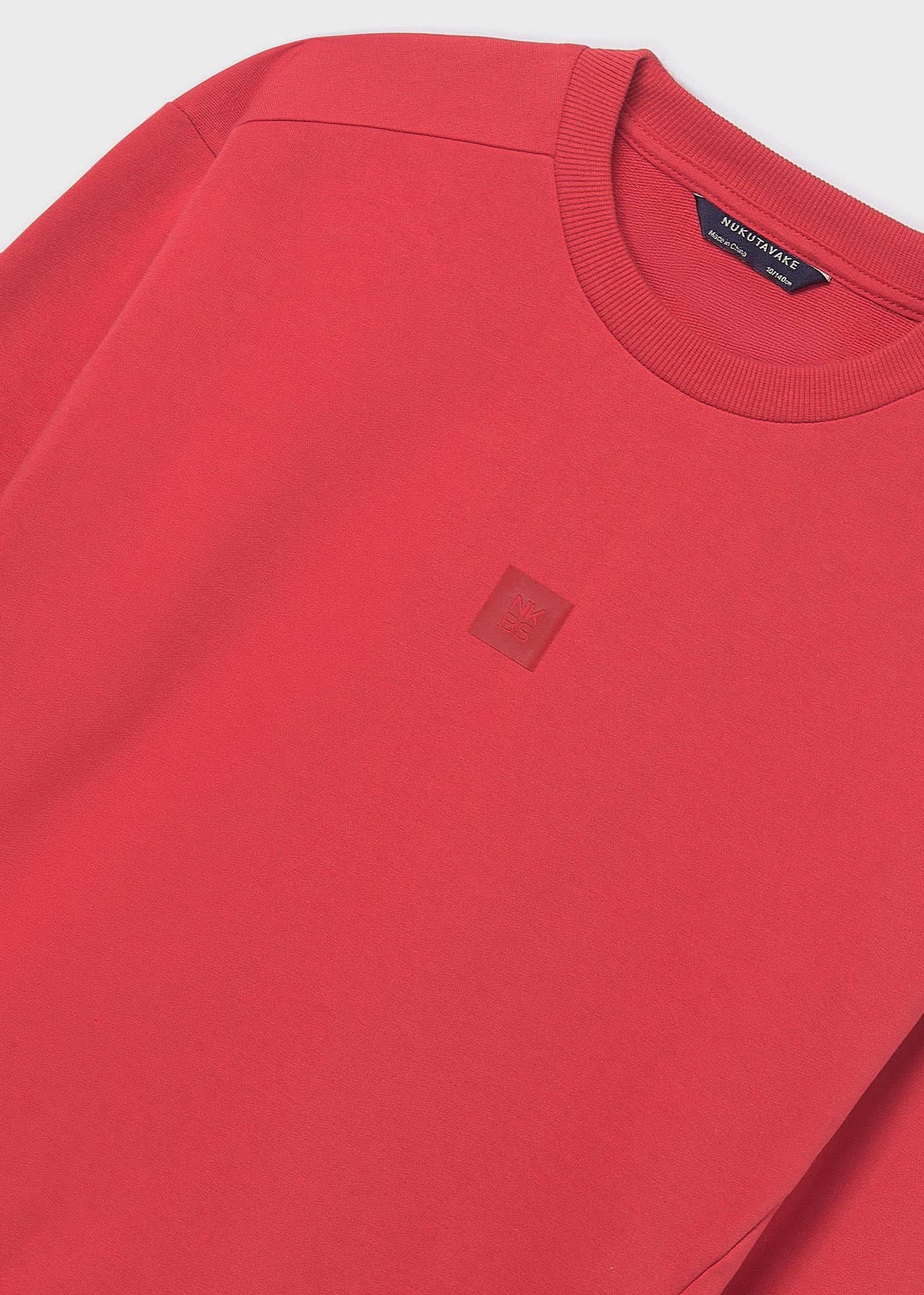 Mayoral Boys' Two-Thread Sweatshirt Red