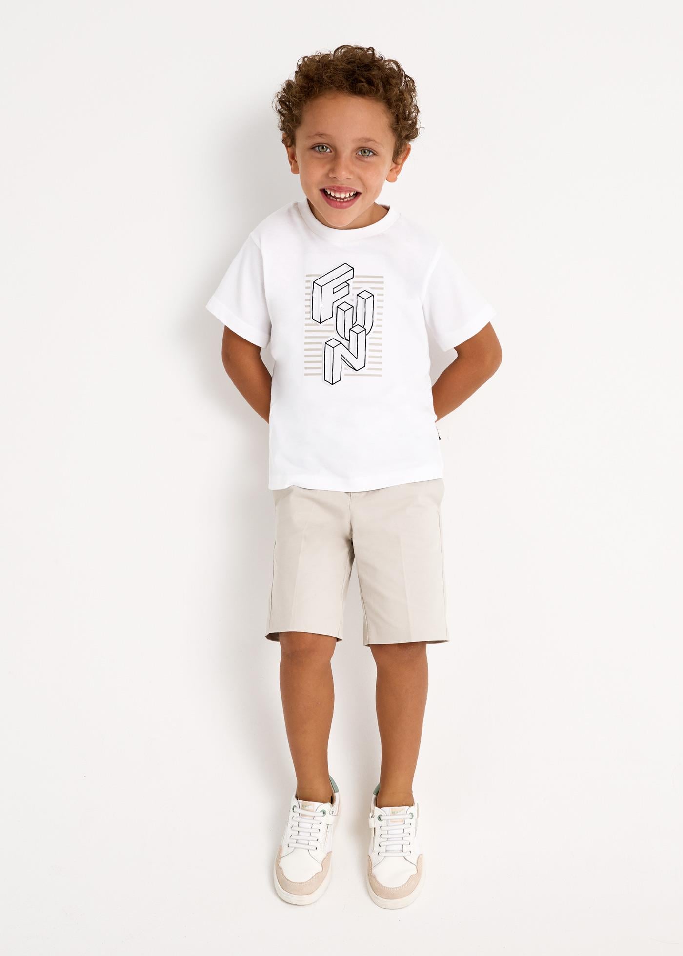 Mayoral Erkek Çocuk Baskılı Tshirt