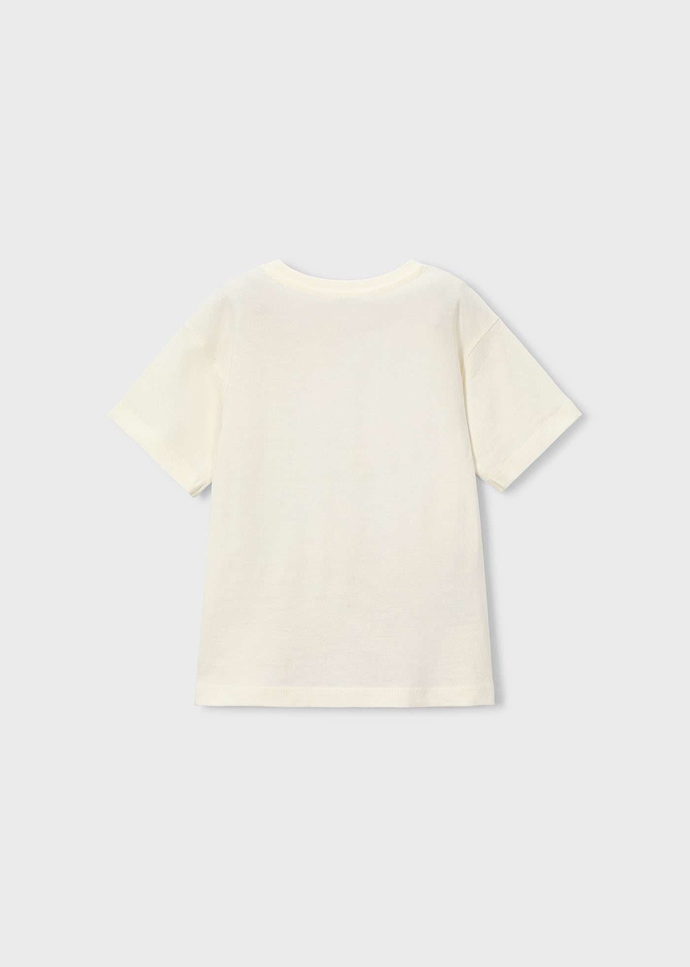 Mayoral Erkek Çocuk Baskılı Tshirt Beyaz