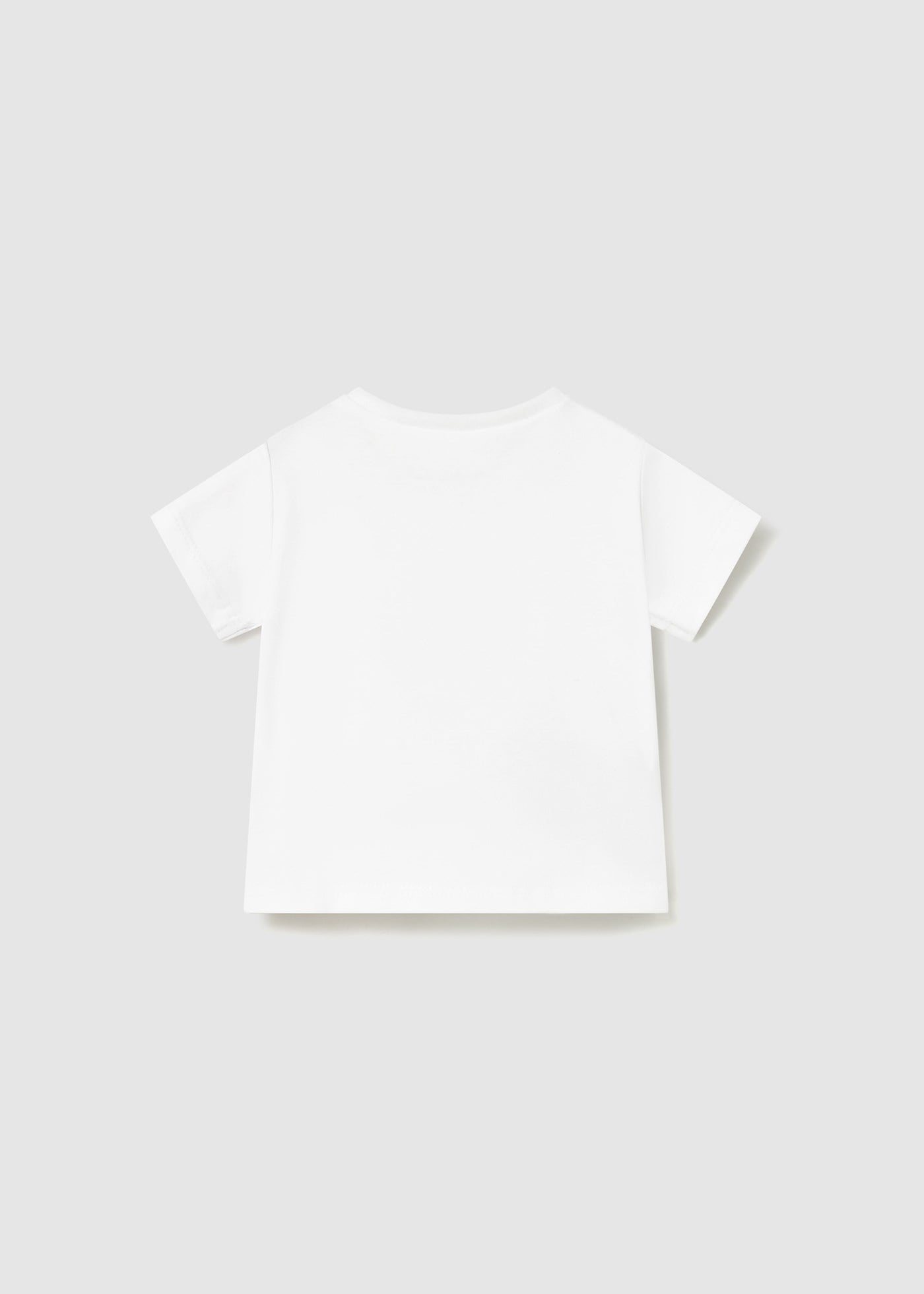 Mayoral Newborn Baby Boy Better Cotton T-shirt White