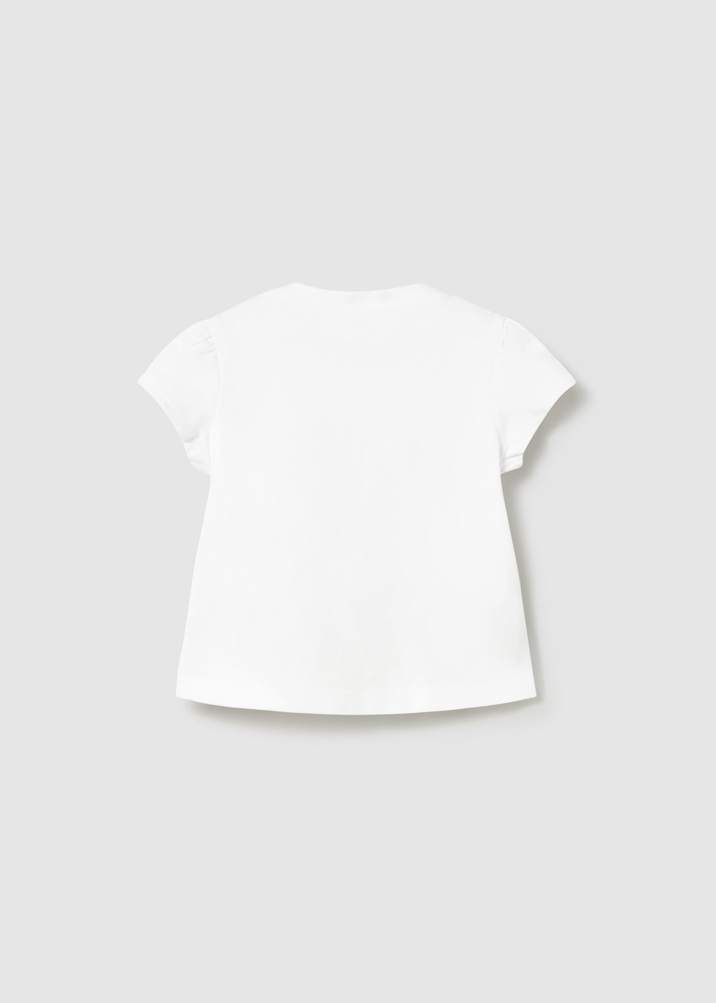Mayoral Yenidoğan Kız Bebek Tshirt Beyaz