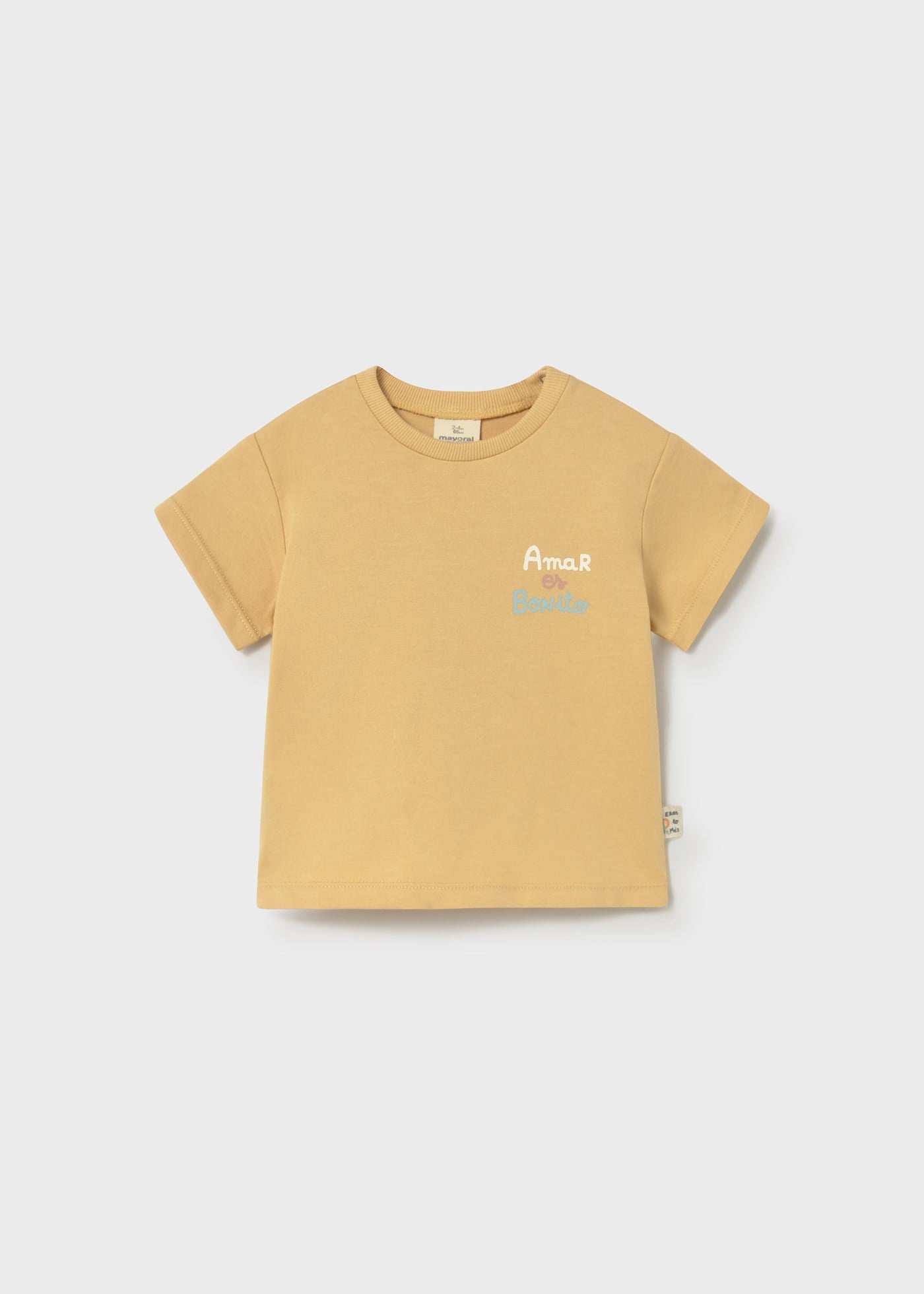 Mayoral Newborn Baby T-shirt Yellow