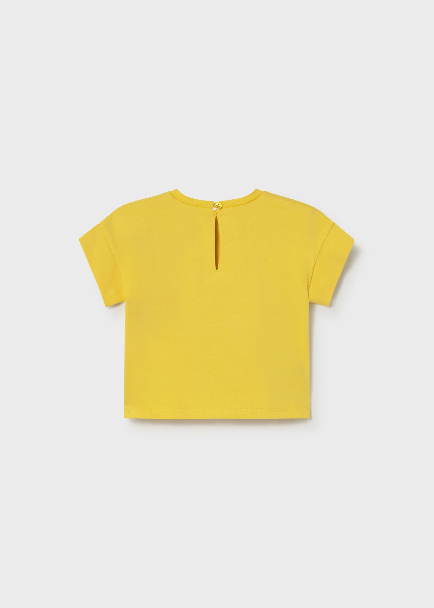 Mayoral Baby Girl Print T-shirt Yellow