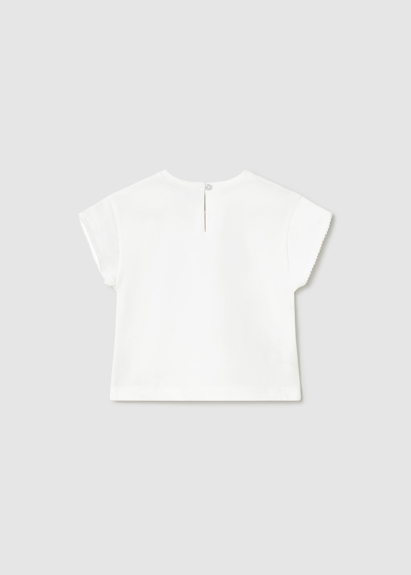 Mayoral Baby Girl Print T-shirt White